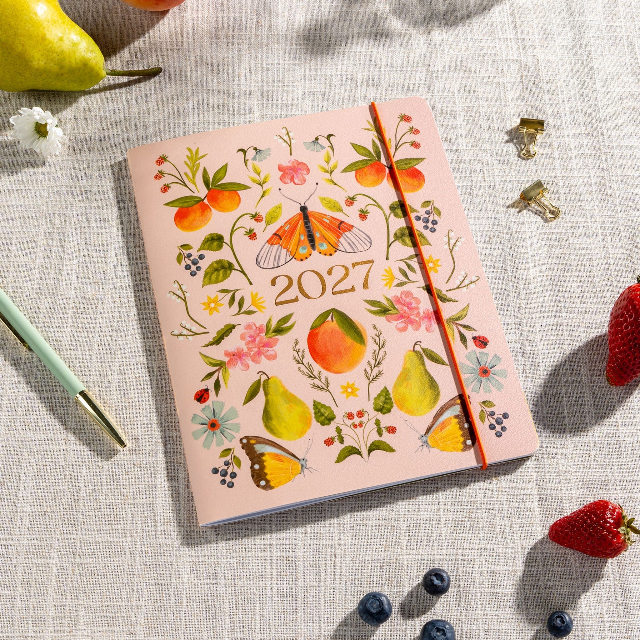 Fruit and Flora Just Right 2026-2027 Monthly Planner