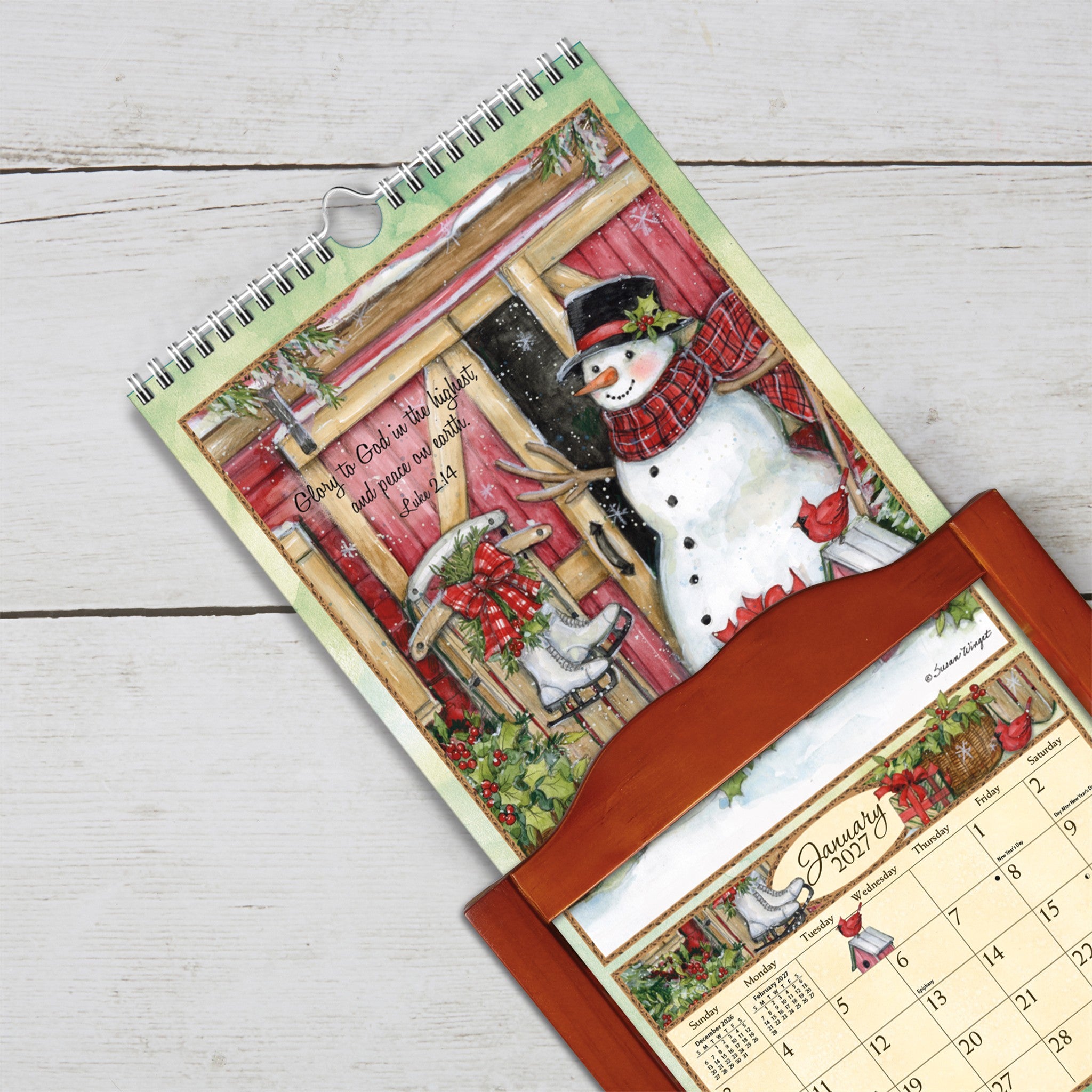 Bountiful Blessings 2027 Slim Calendar - Online Only