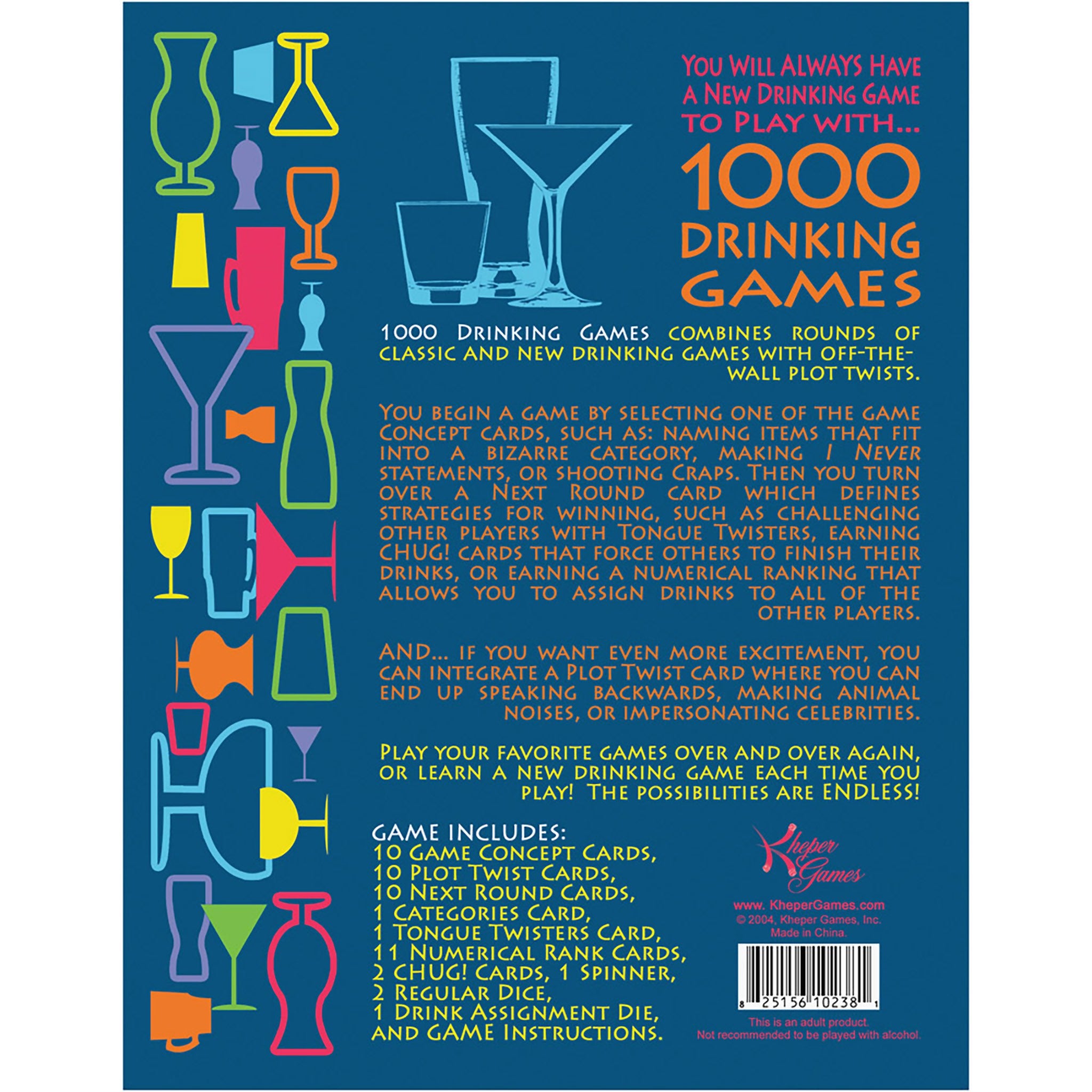 1000 Drinking Games Game