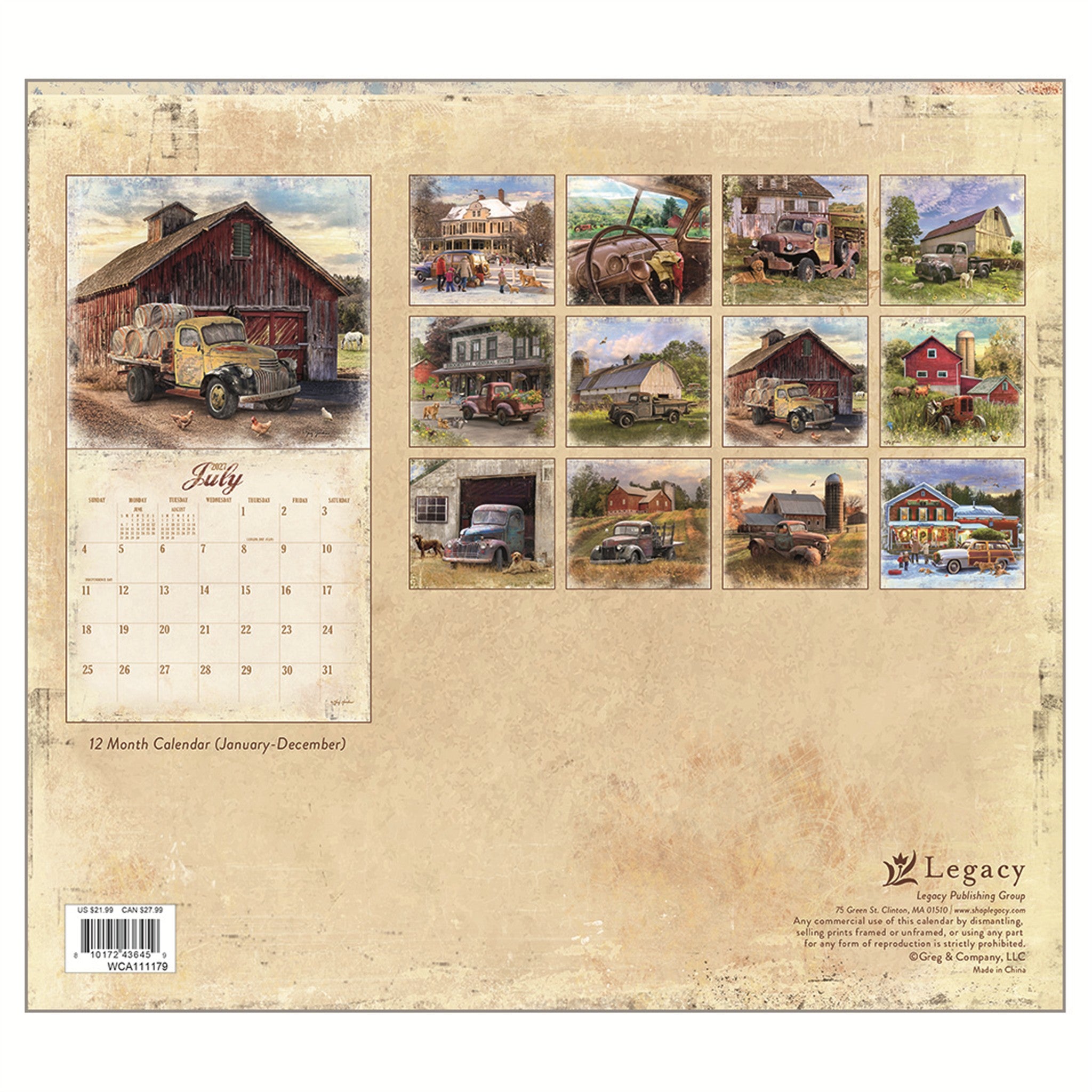 Heartland 2027 Wall Calendar - Online Only