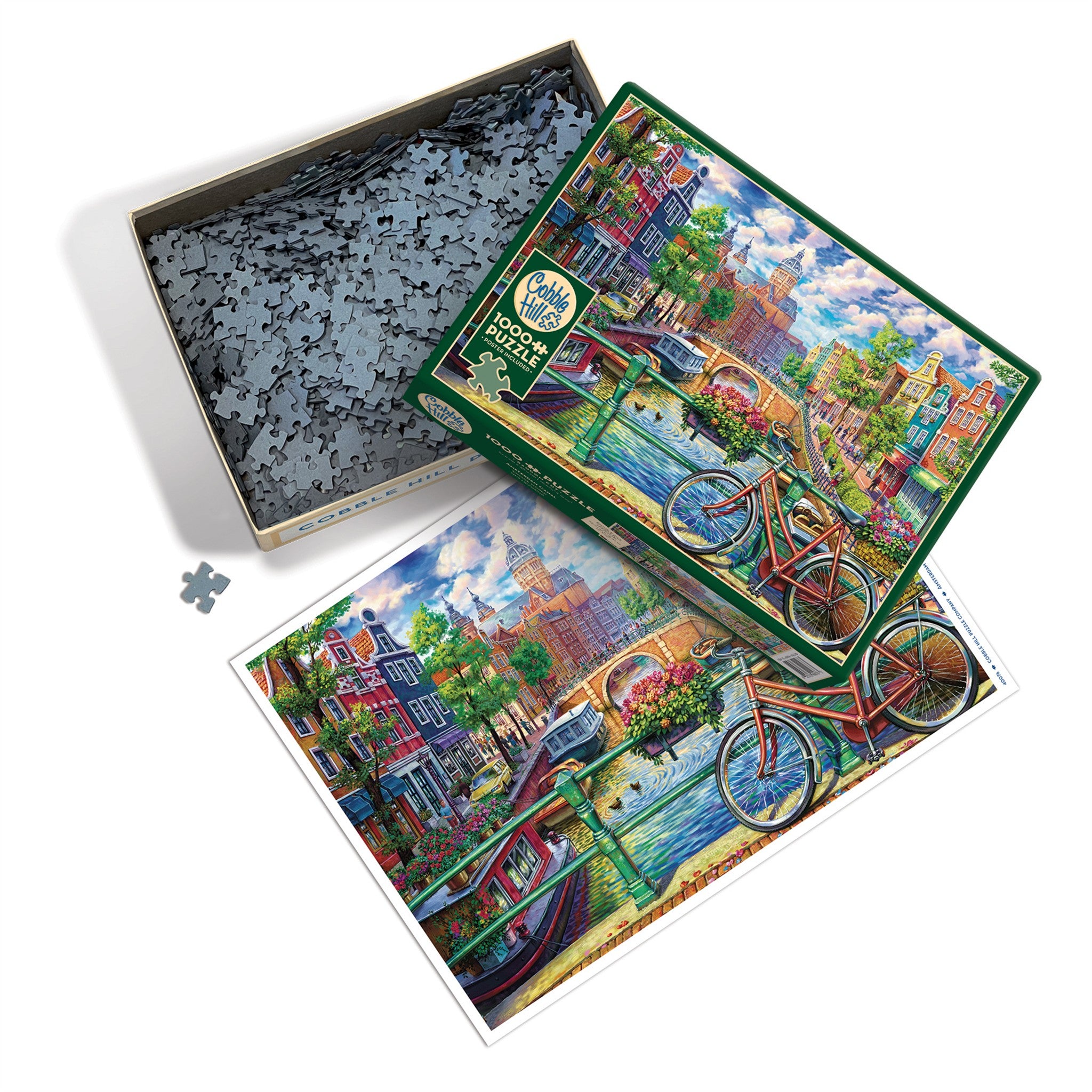 Amsterdam Canal 1000 Piece Puzzle