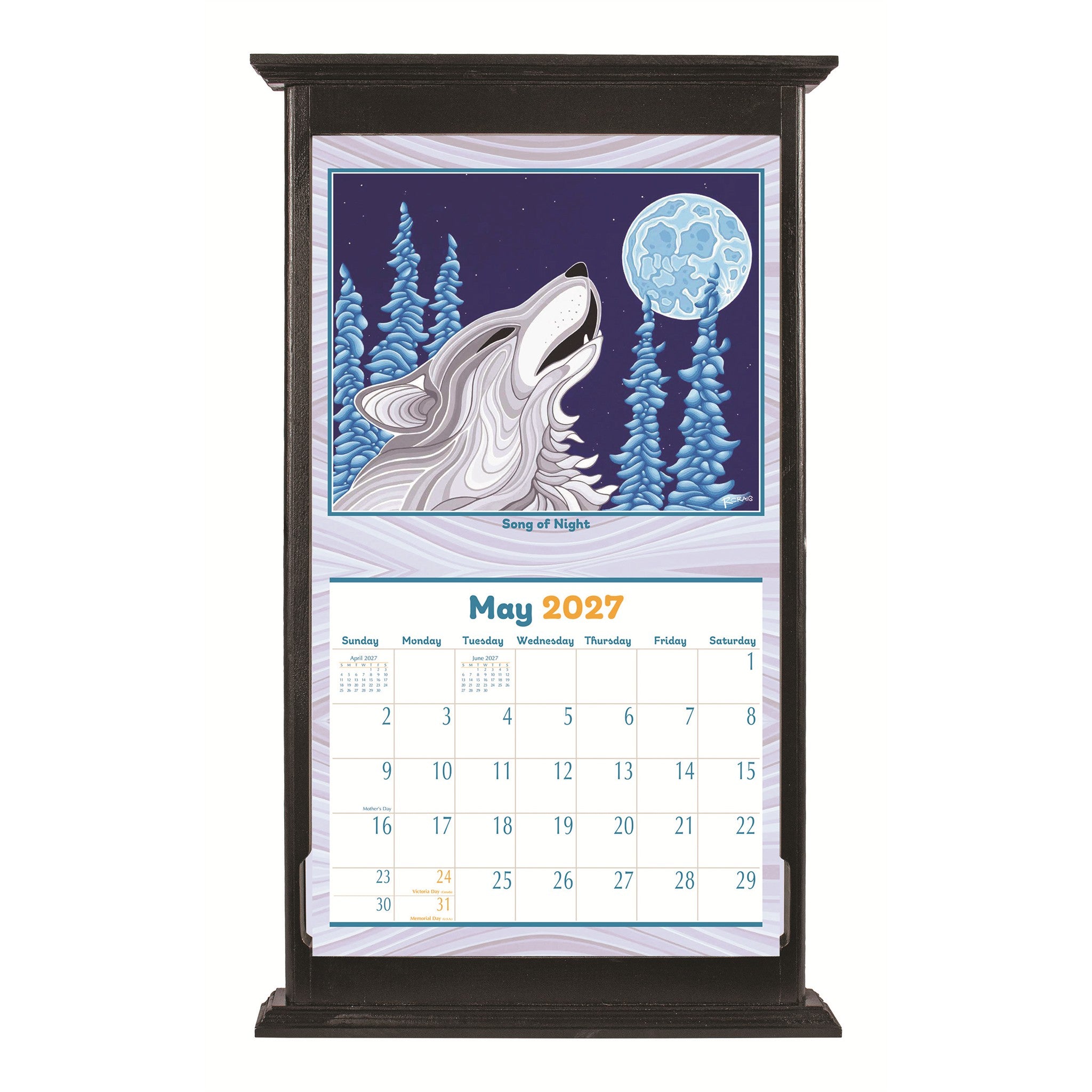 Quiet Places 2027 Wall Calendar - Online Only