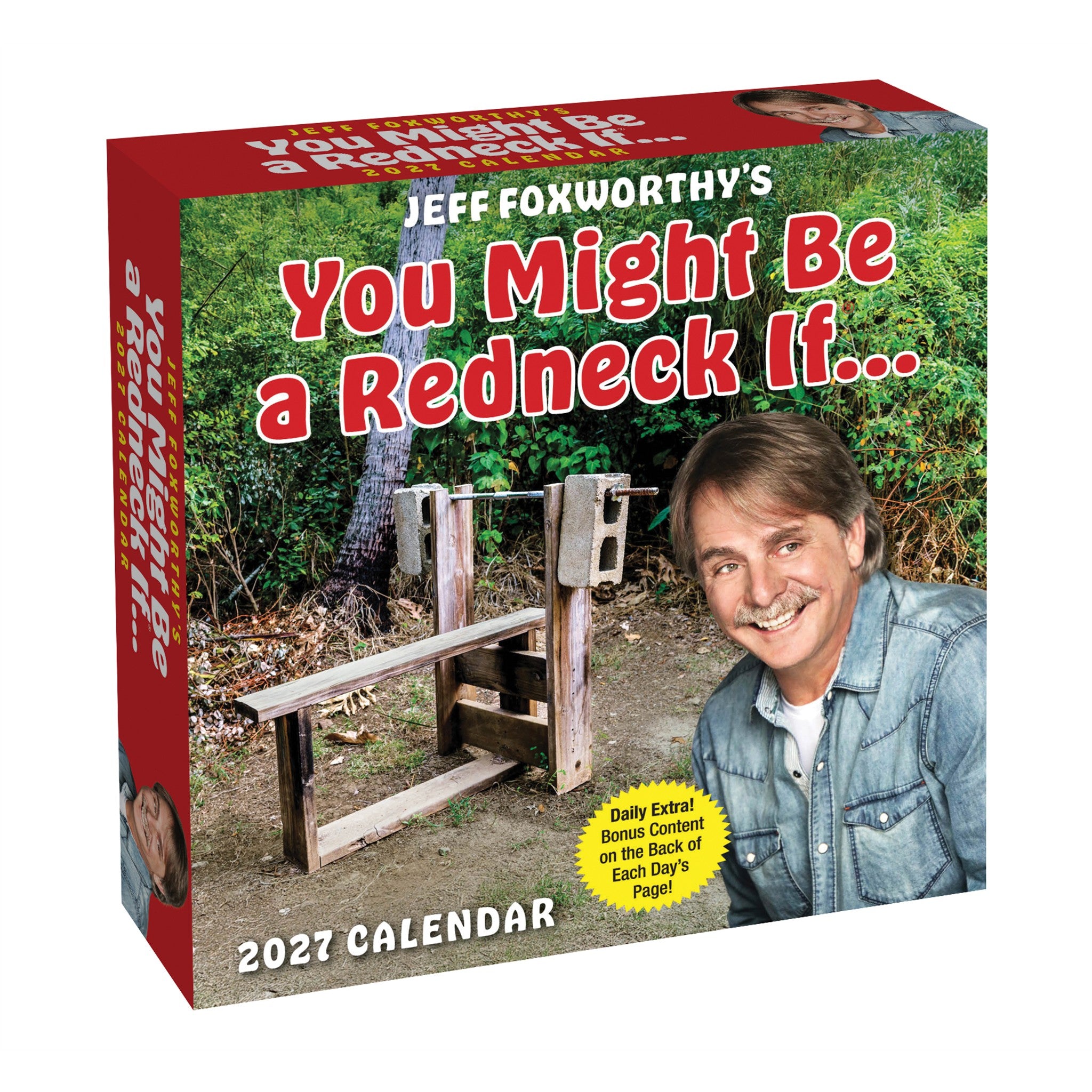 You Might Be A Redneck If. . . Jeff Foxworthy 2027 Box Calendar