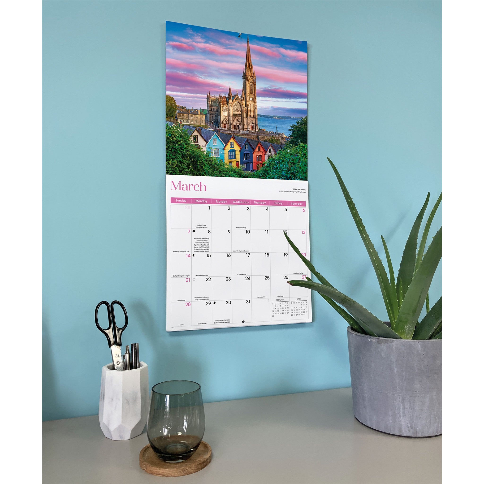 Ireland 2027 Wall Calendar