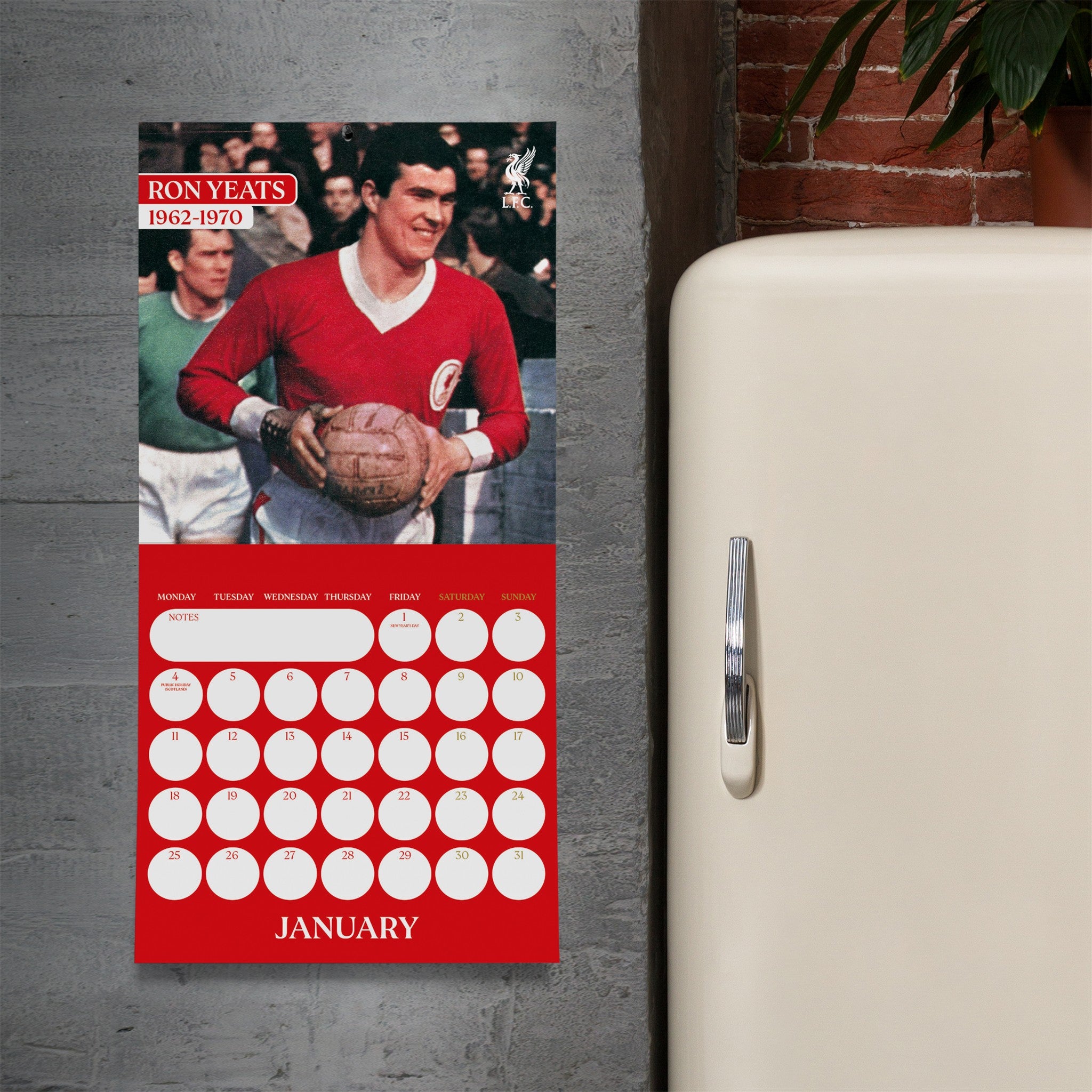 Liverpool 2027 Wall Calendar