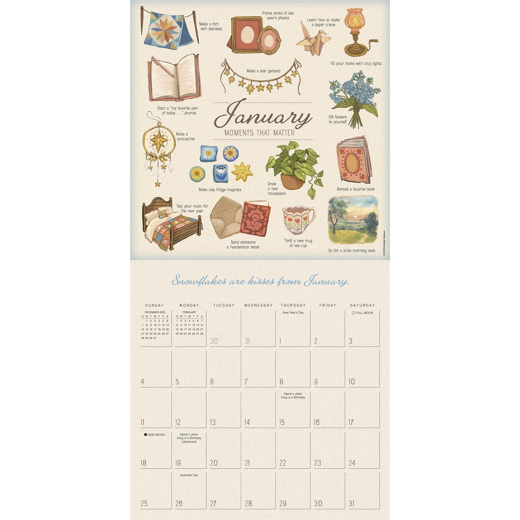 Moments That Matter 2026 Wall Calendar - Online Only