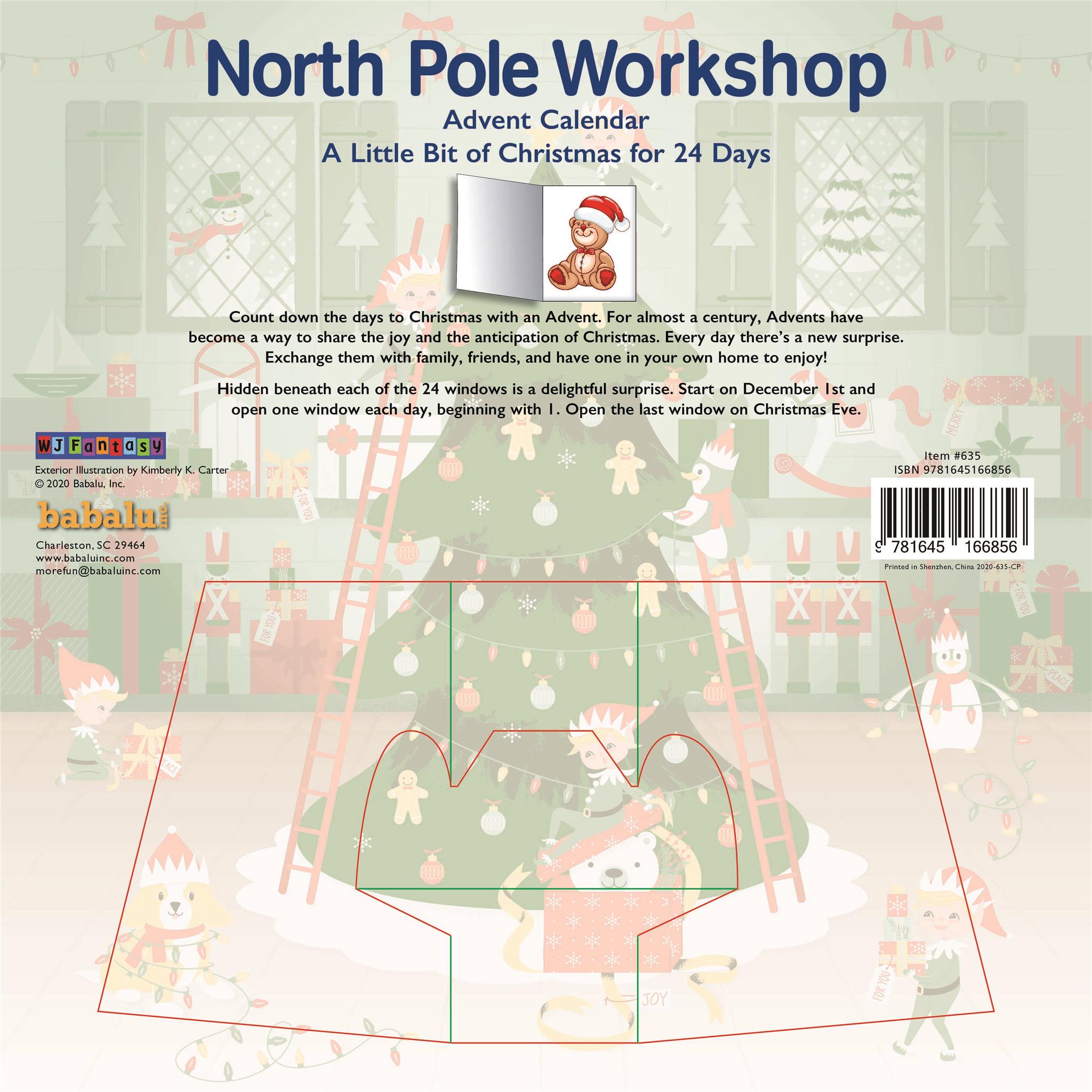 North Pole Workshop Advent Calendar