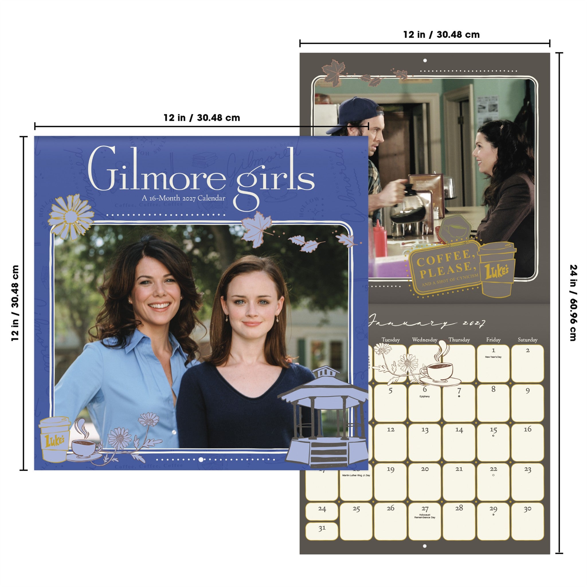 Gilmore Girls 2027 Wall Calendar