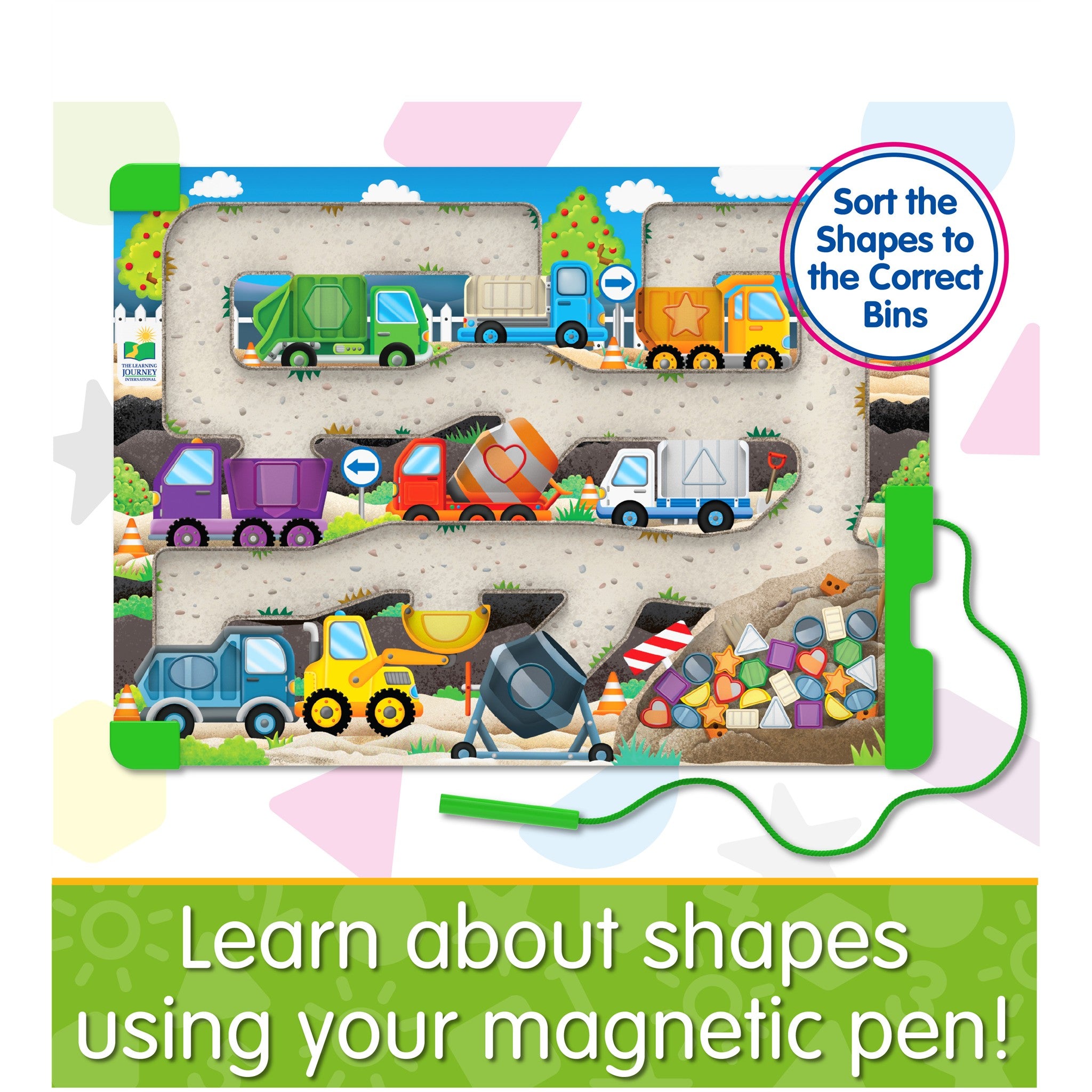 Shapes Sort & Learn Magnetic Puzzle