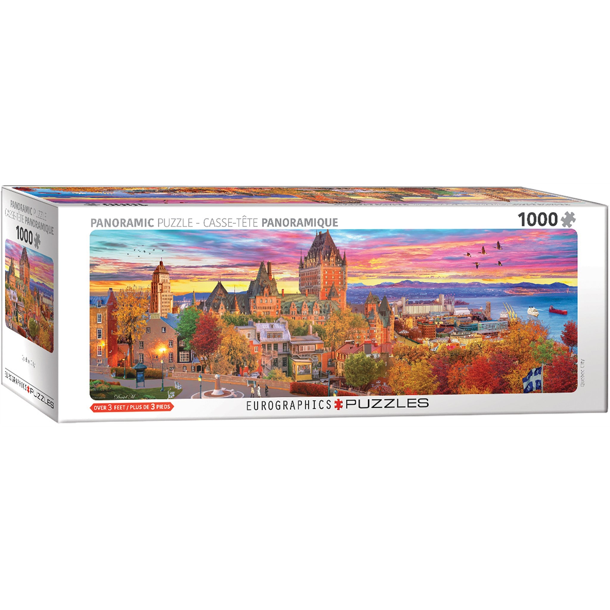 Quebec City Panoramic 1000 Piece Puzzle