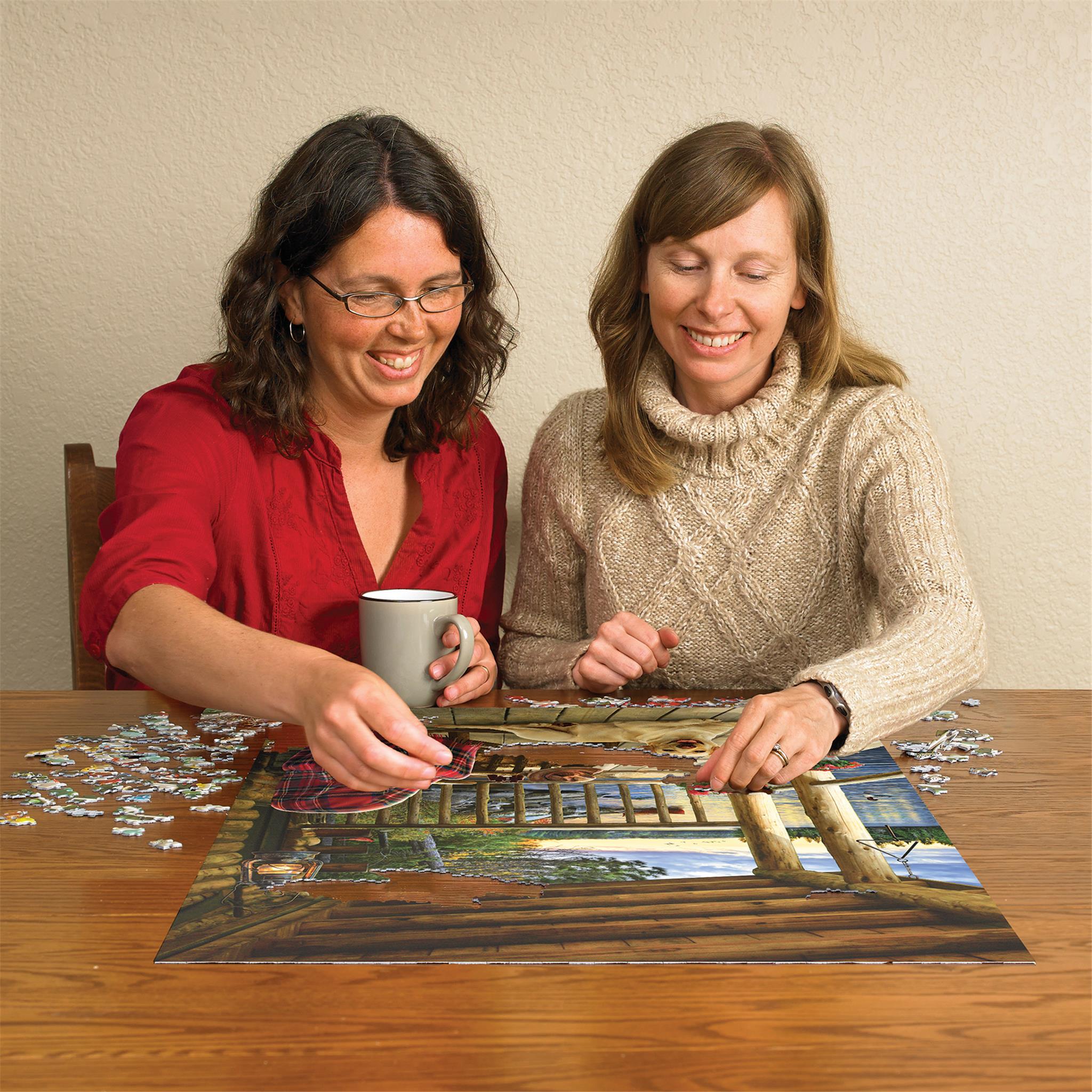 Cabin Porch 1000 Piece Puzzle