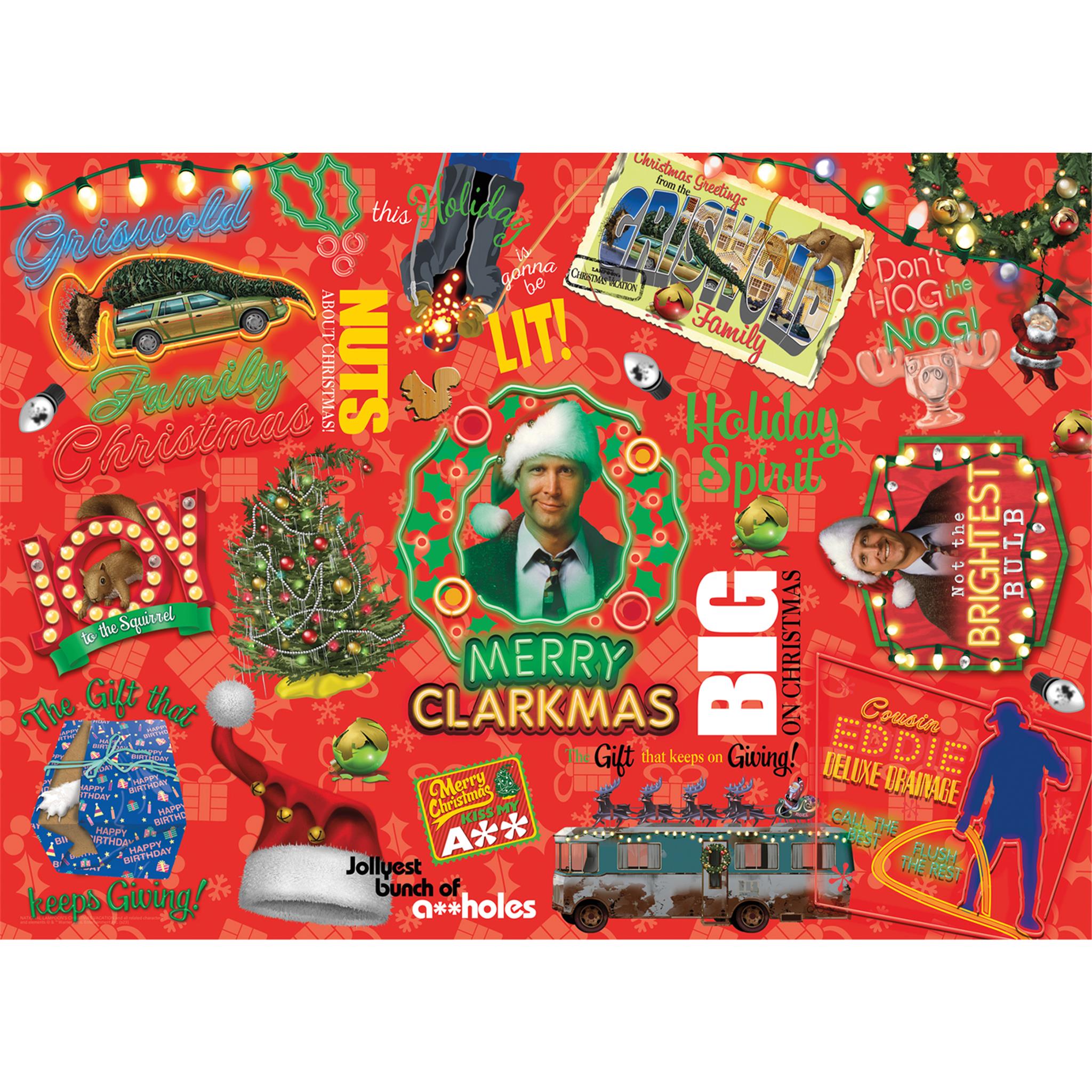 Christmas Vacation Merry Clarkmas 1000 Piece Puzzle