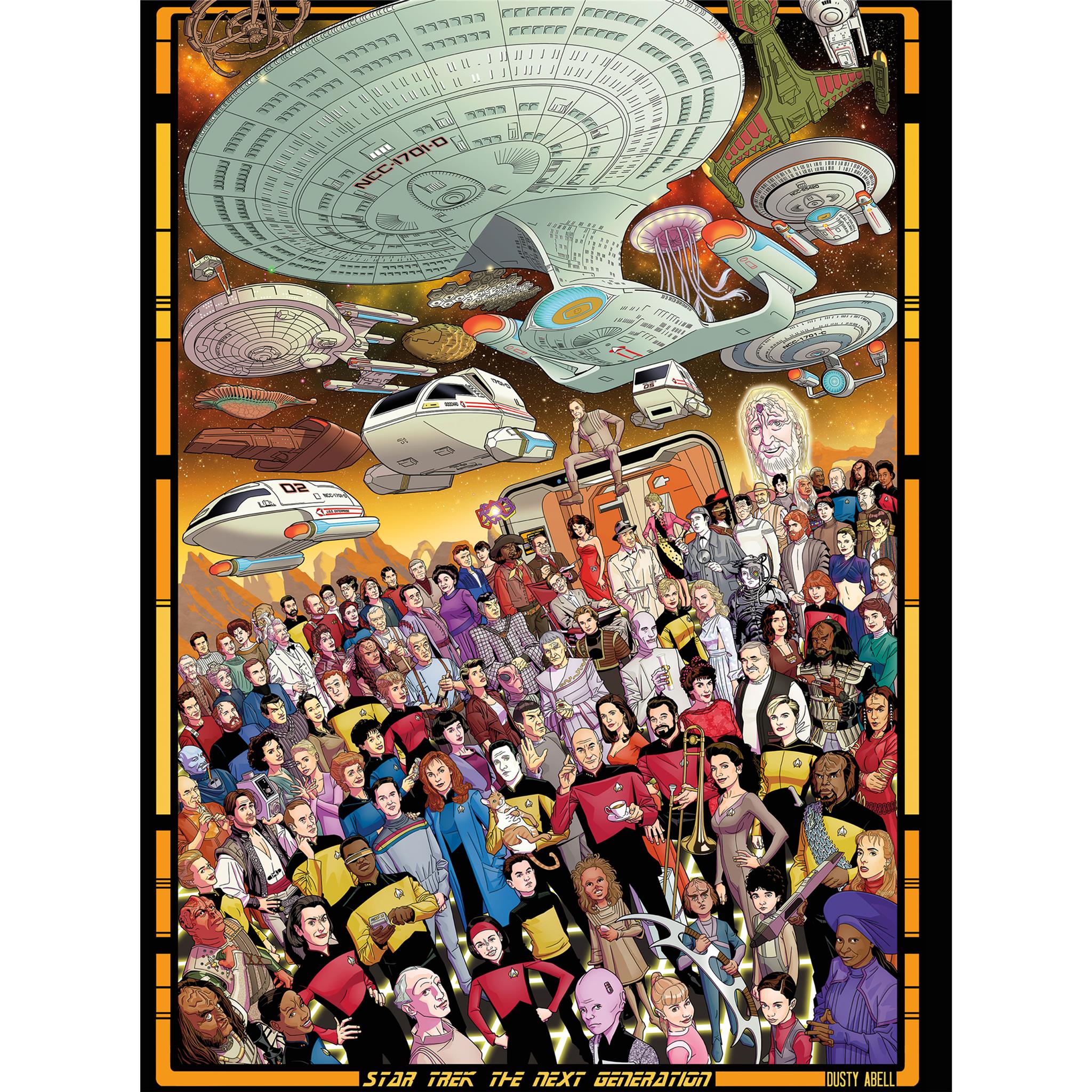 Star Trek The Next Generation 3000 Piece Puzzle
