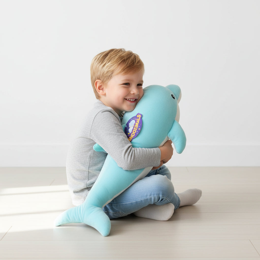 Dolphin Snoozimal 20in Plush