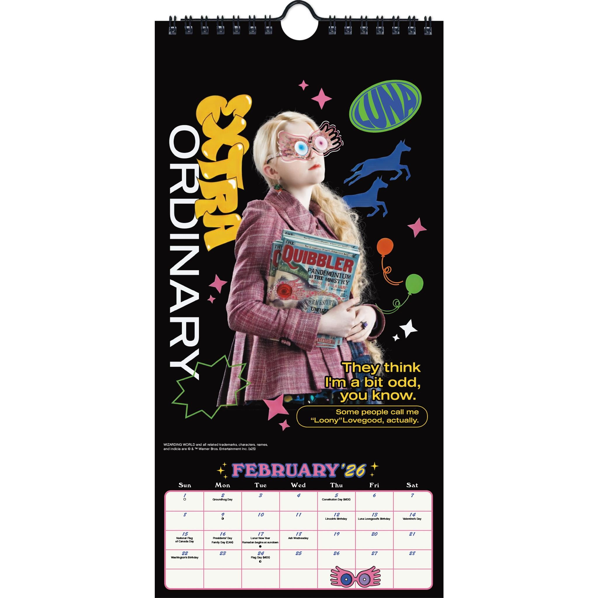 Harry Potter 2026 Mini Poster Calendar - Online Exclusive