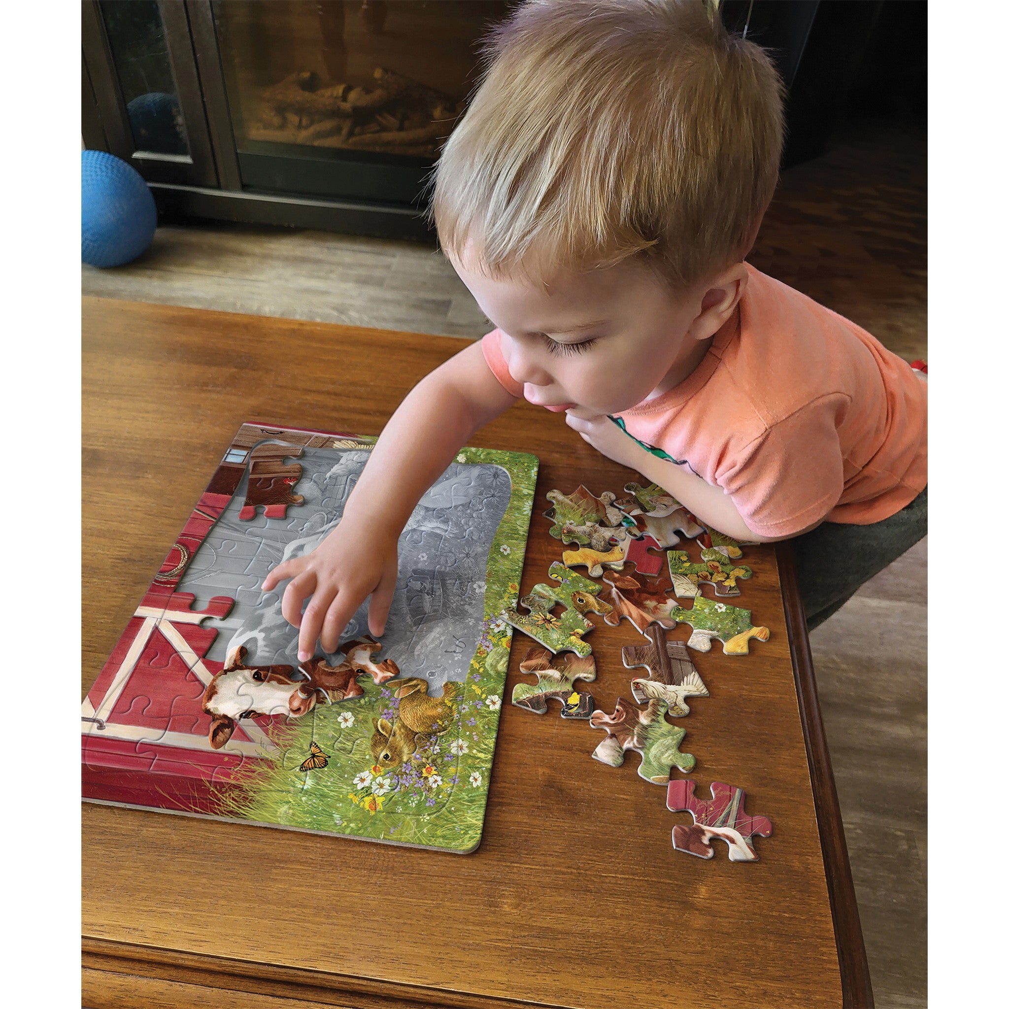 Barnyard Family 35 Piece Tray Puzzle - Online Only