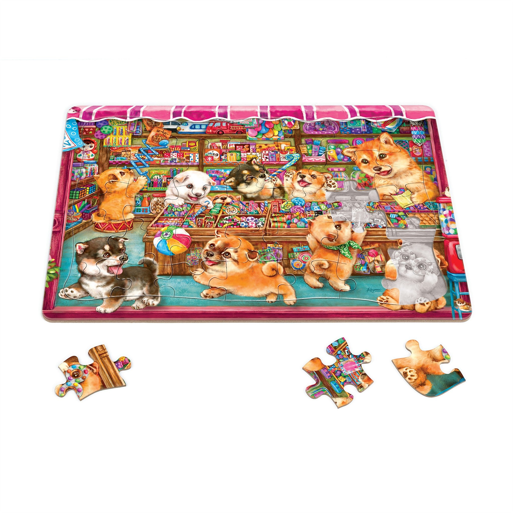 Dog Treats 35 Piece Tray Puzzle