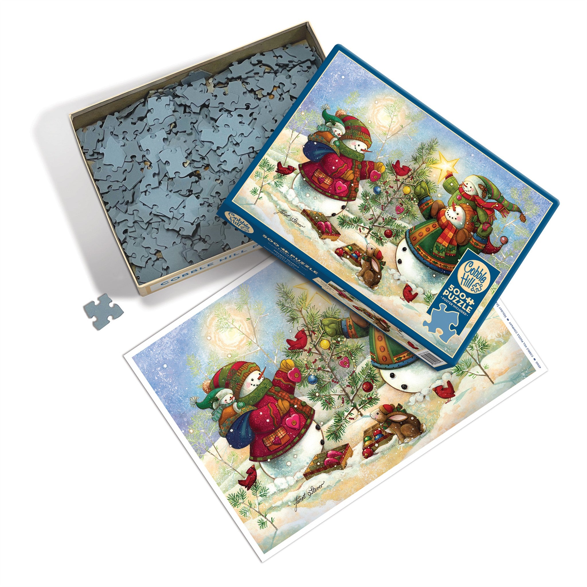 Holiday Sparkle 500 Exclusive Piece Puzzle