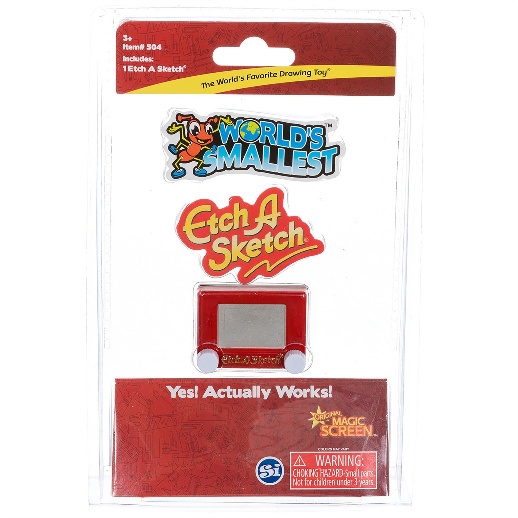 Etch a Sketch World's Smallest