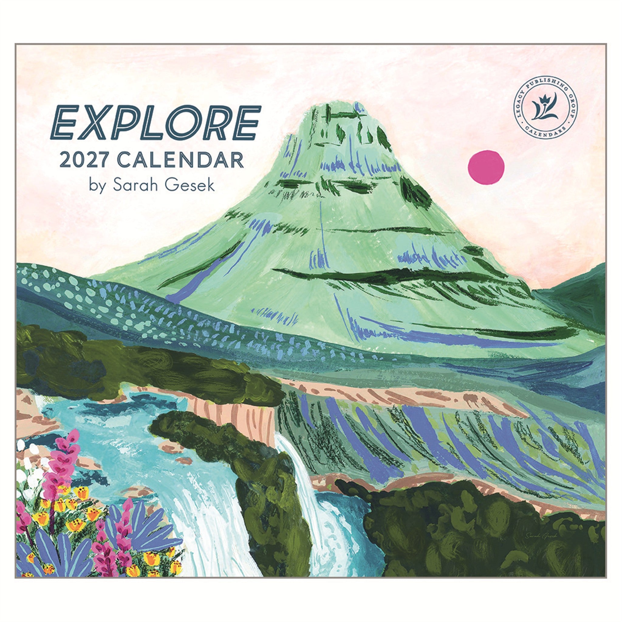 Explore 2027 Wall Calendar
