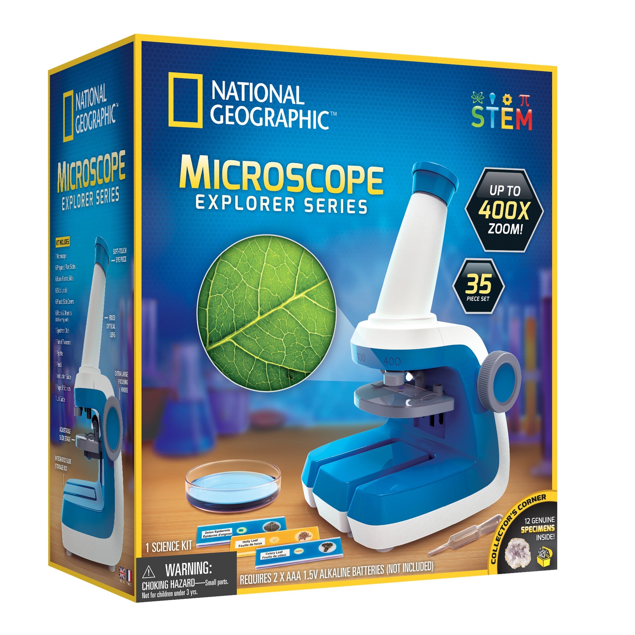 Explorer Series Microscope Kit National Geographic
