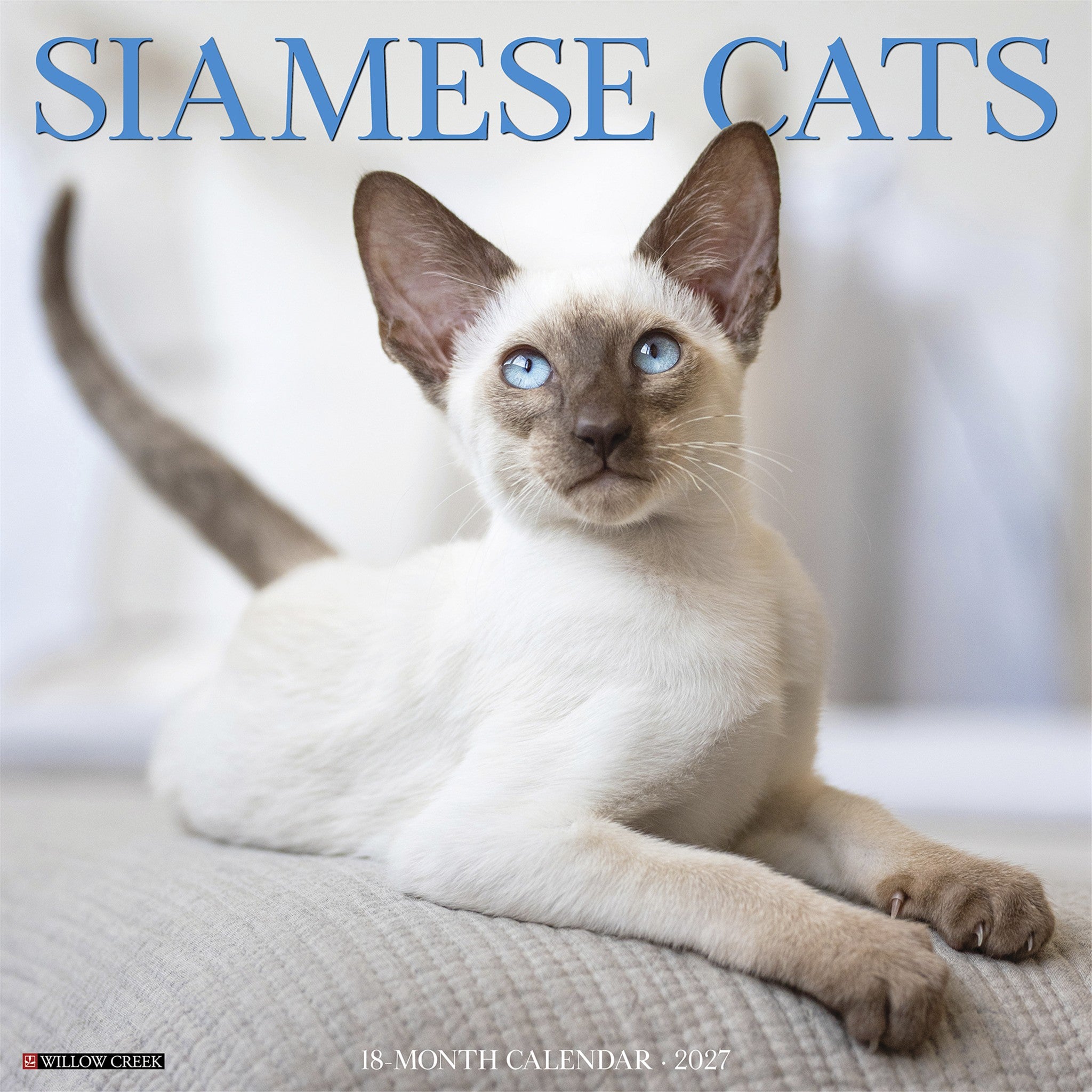 Siamese Cats 2027 Wall Calendar