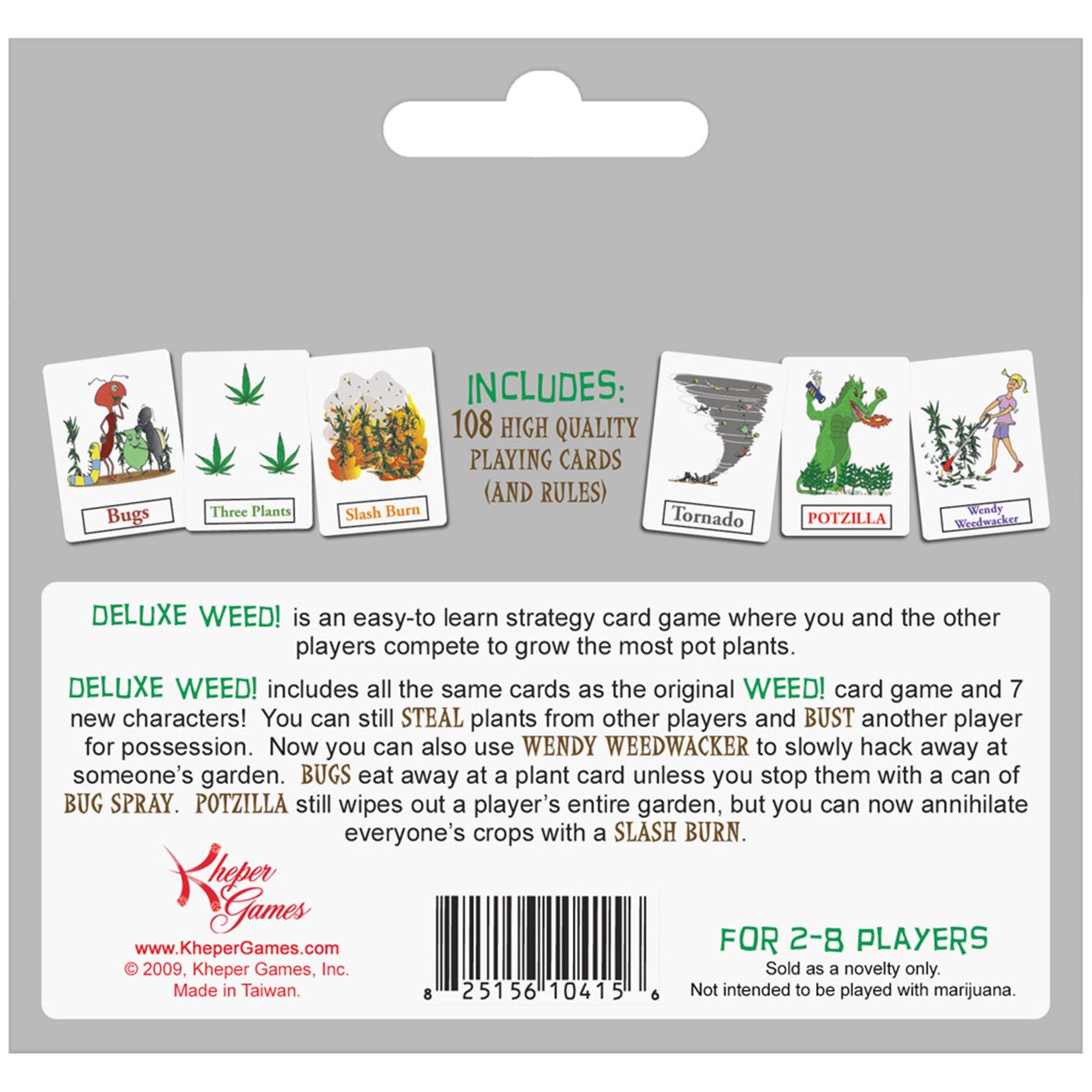 Weed Deluxe Card Game - Calendar Club Canada
