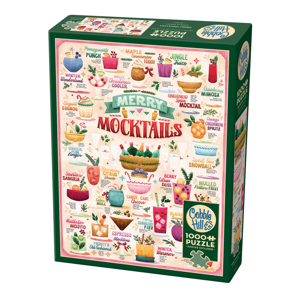 Merry Mocktails 1000 Piece Puzzle - Online Only