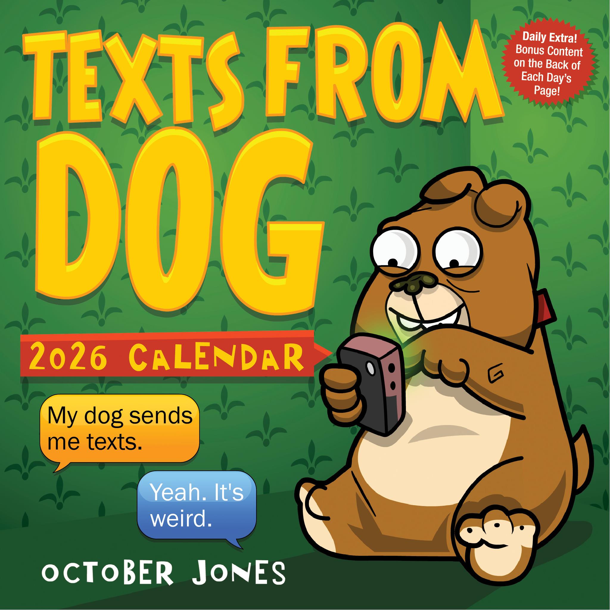 Texts From Dog 2026 Box Calendar