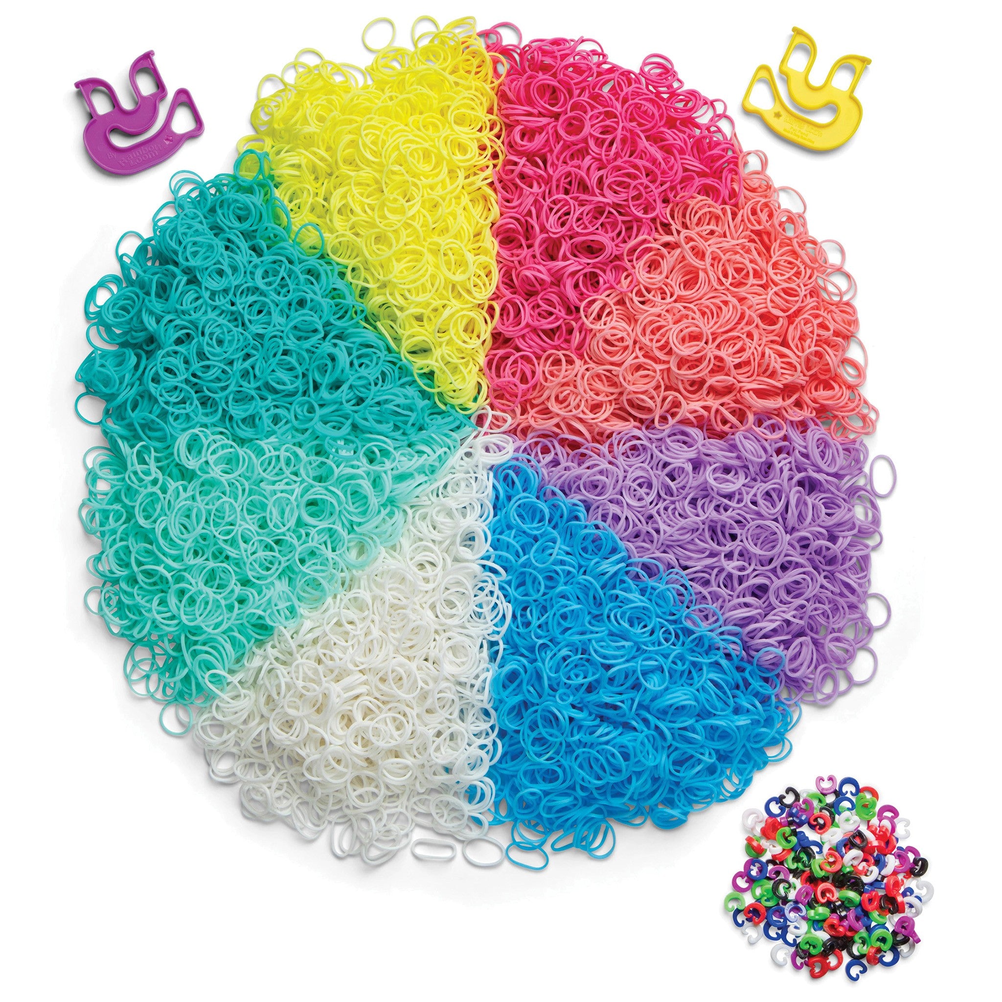 Pastel Rainbow Loom Treasure Box