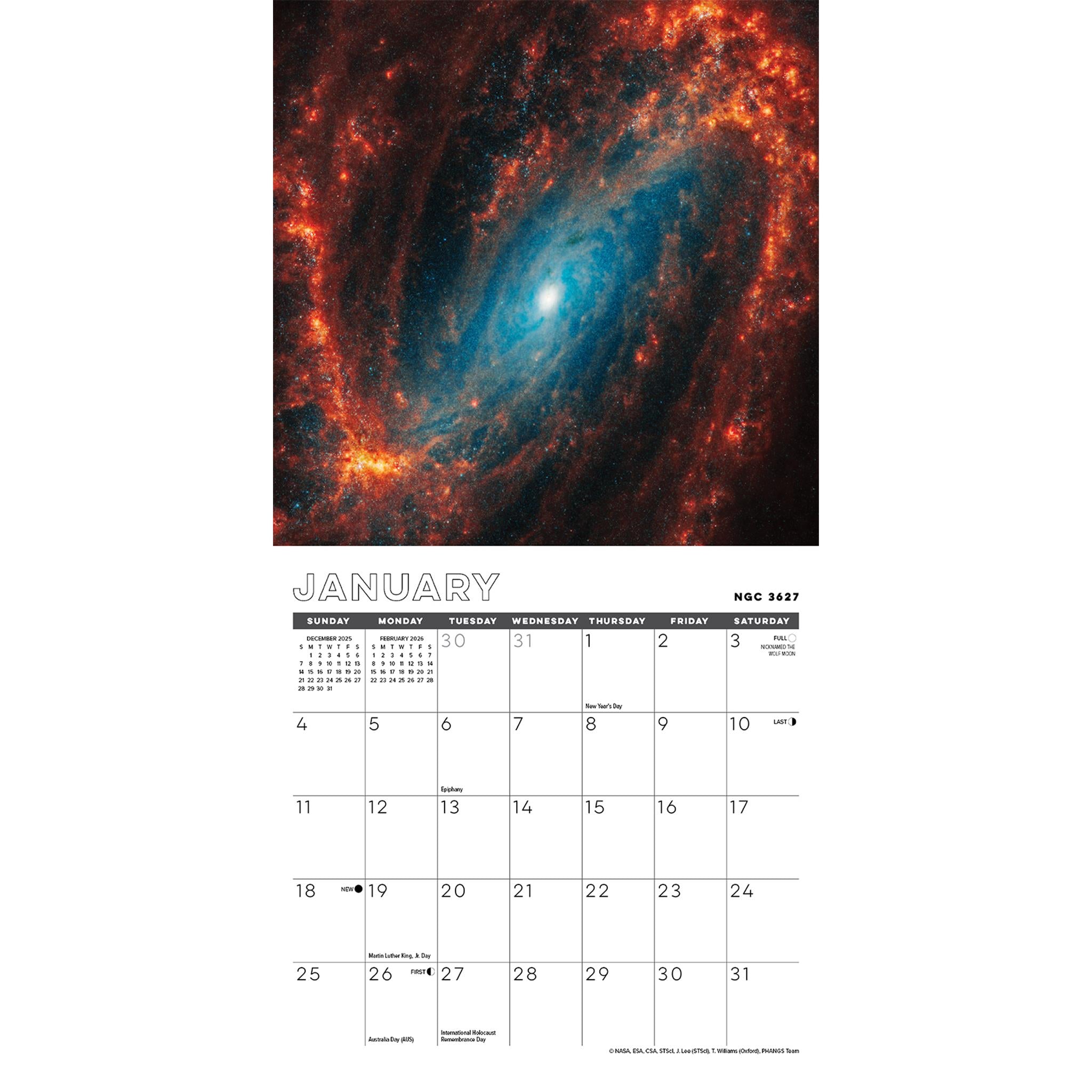Astronomy 2026 Mini Calendar - Online Only