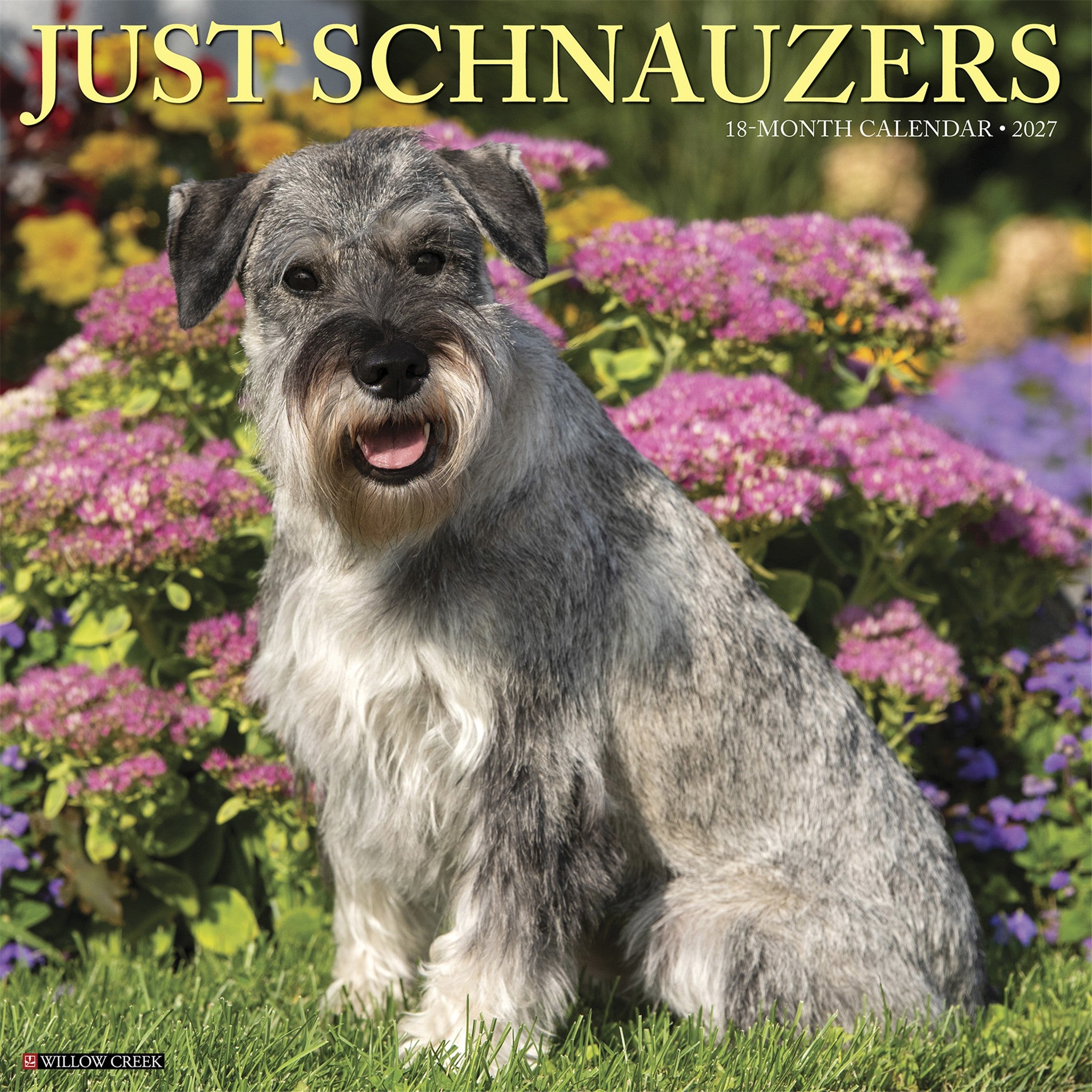 Schnauzers 2027 Wall Calendar - Online Only