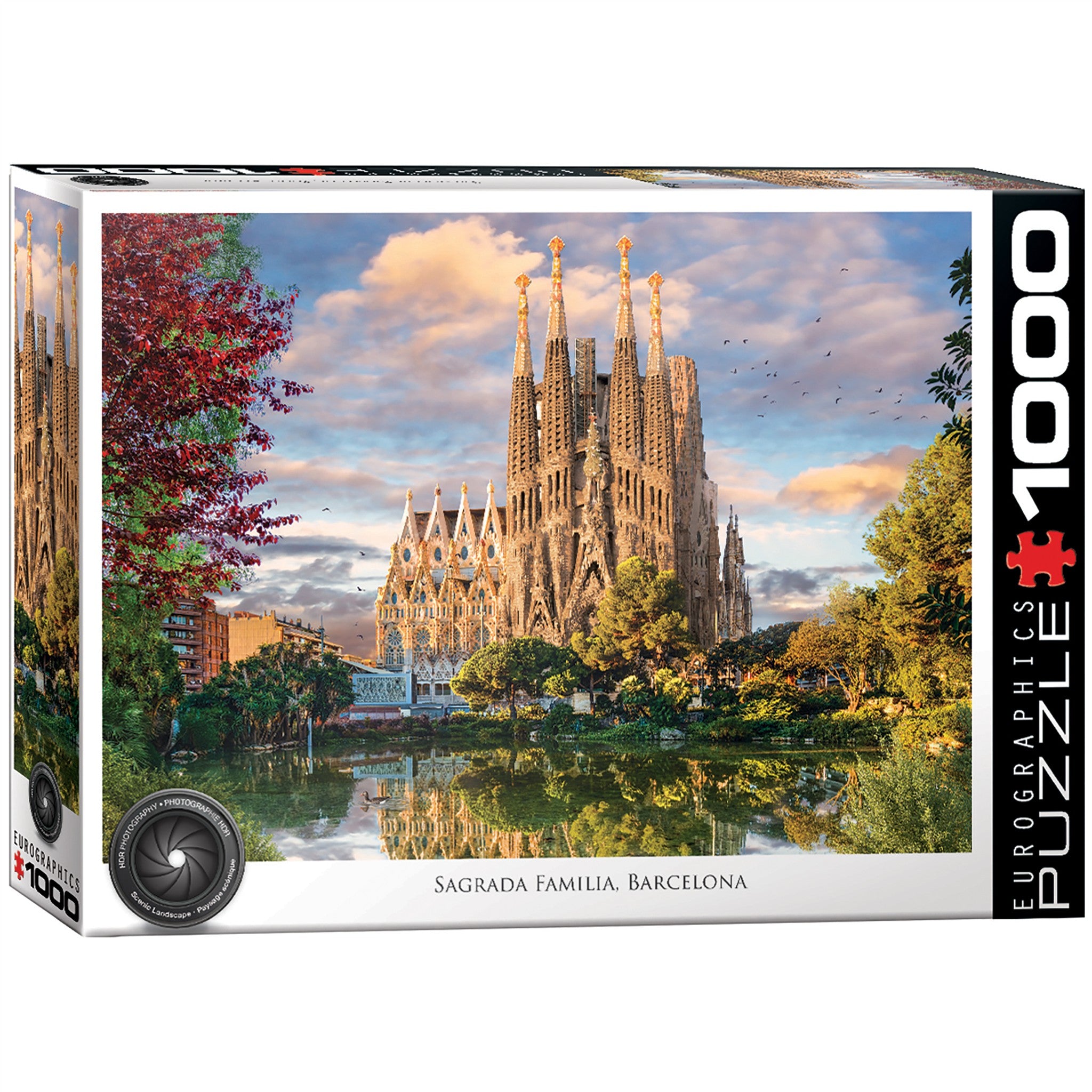 Sagrada Familia, Barcelona 1000 Piece Puzzle
