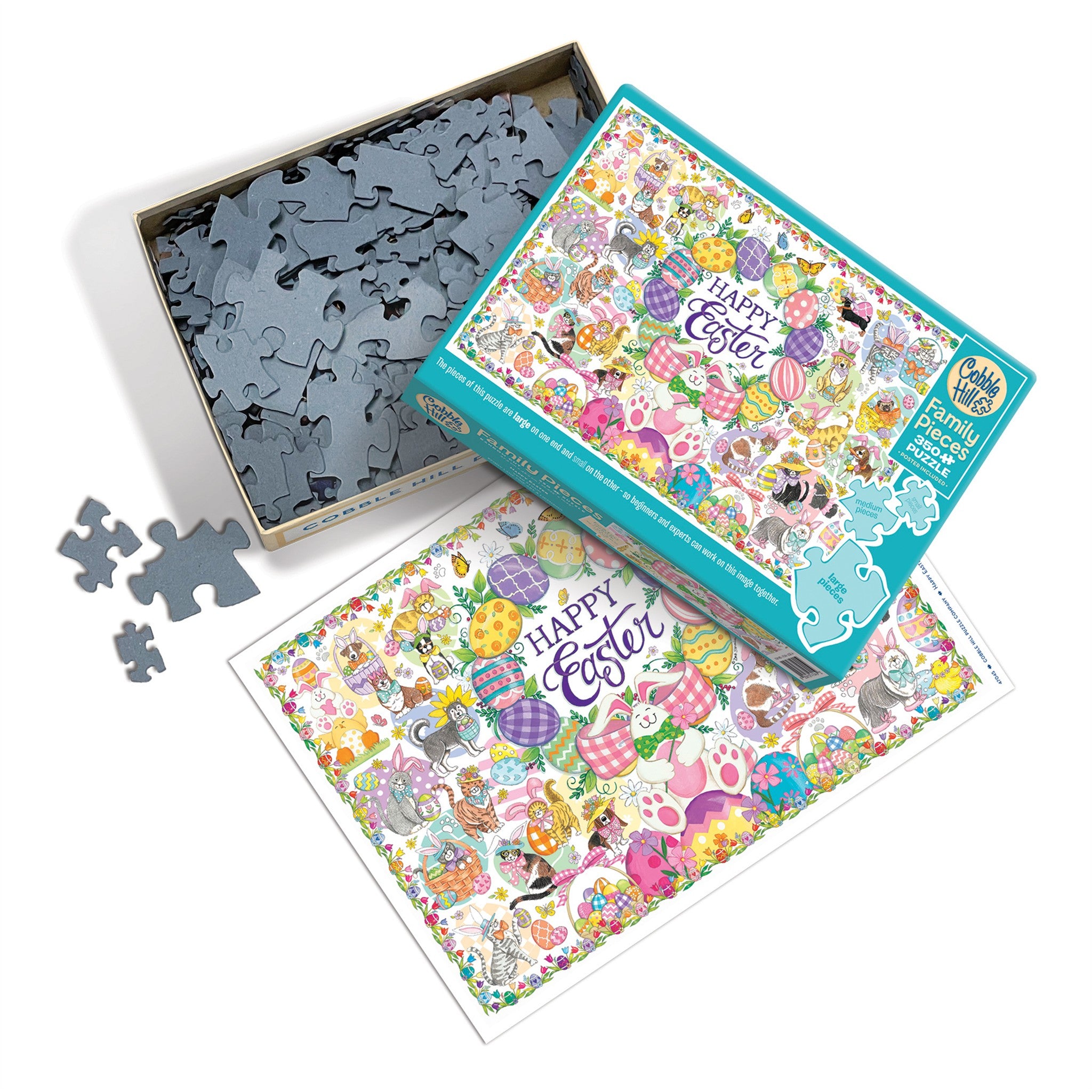 Happy Easter 350 Piece Puzzle