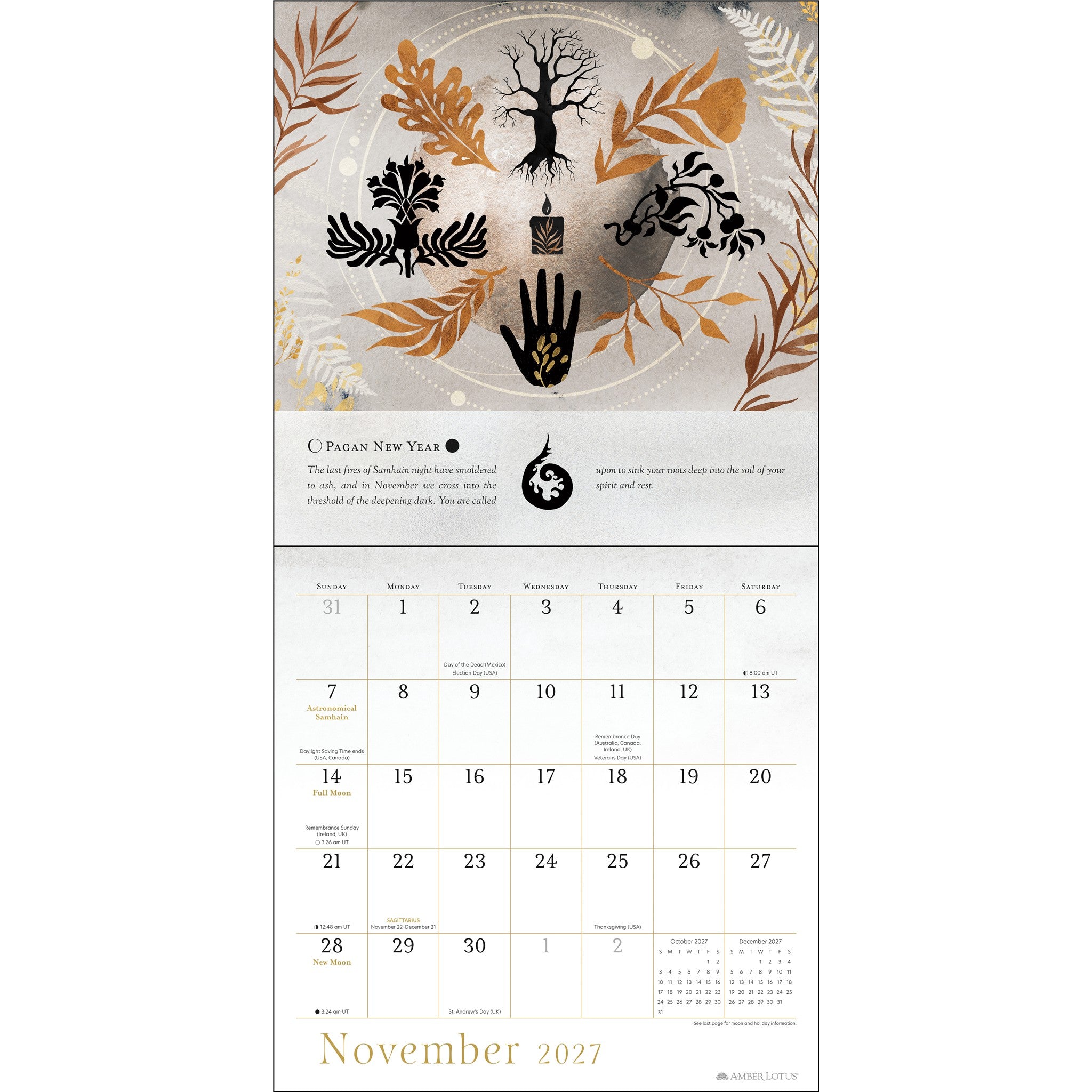Year of the Witch 2027 Wall Calendar