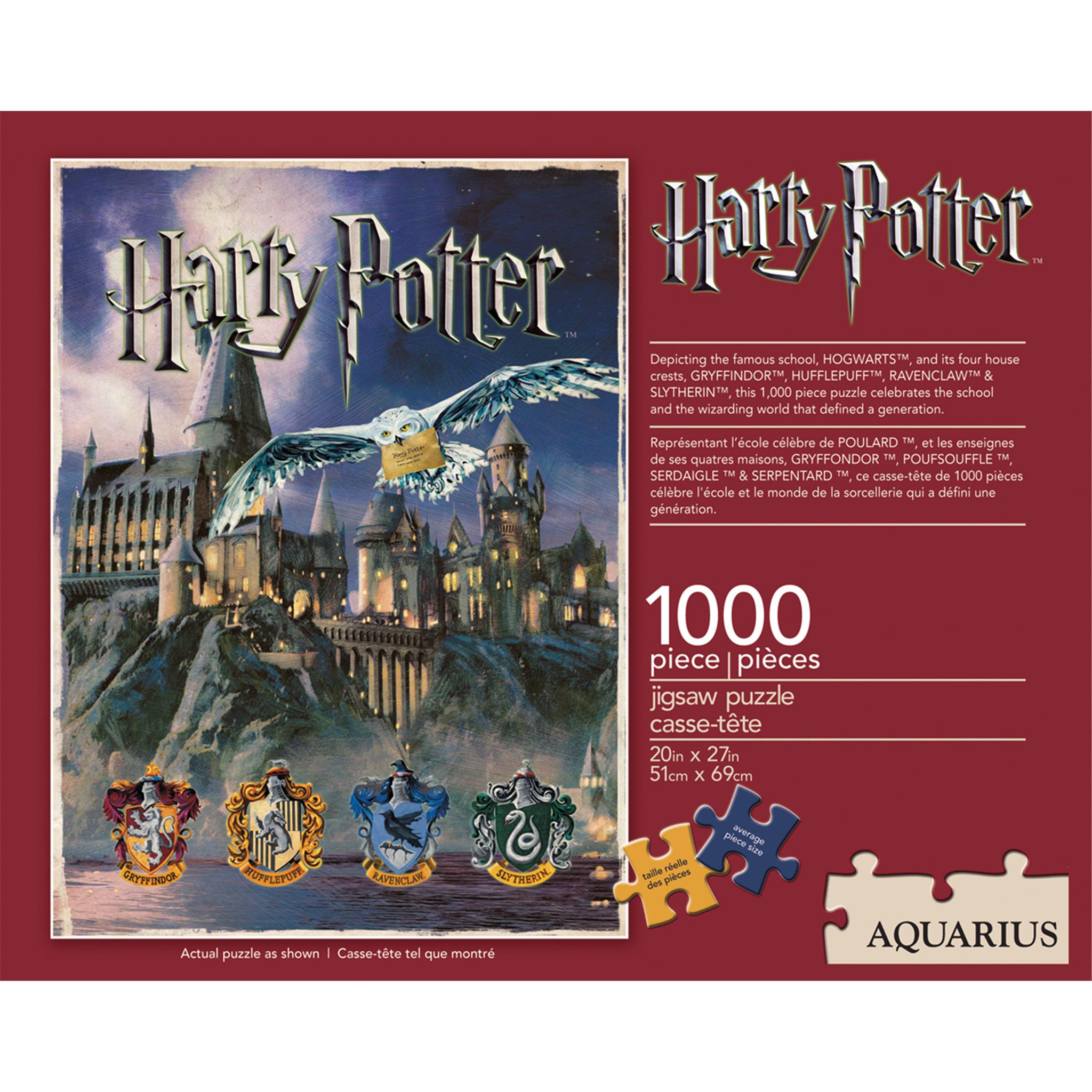 Harry Potter Hogwarts 1000 Piece Puzzle - Calendar Club Canada