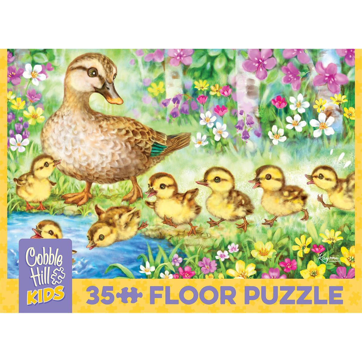 Ducklings 35 Piece Floor Puzzle - Online Only