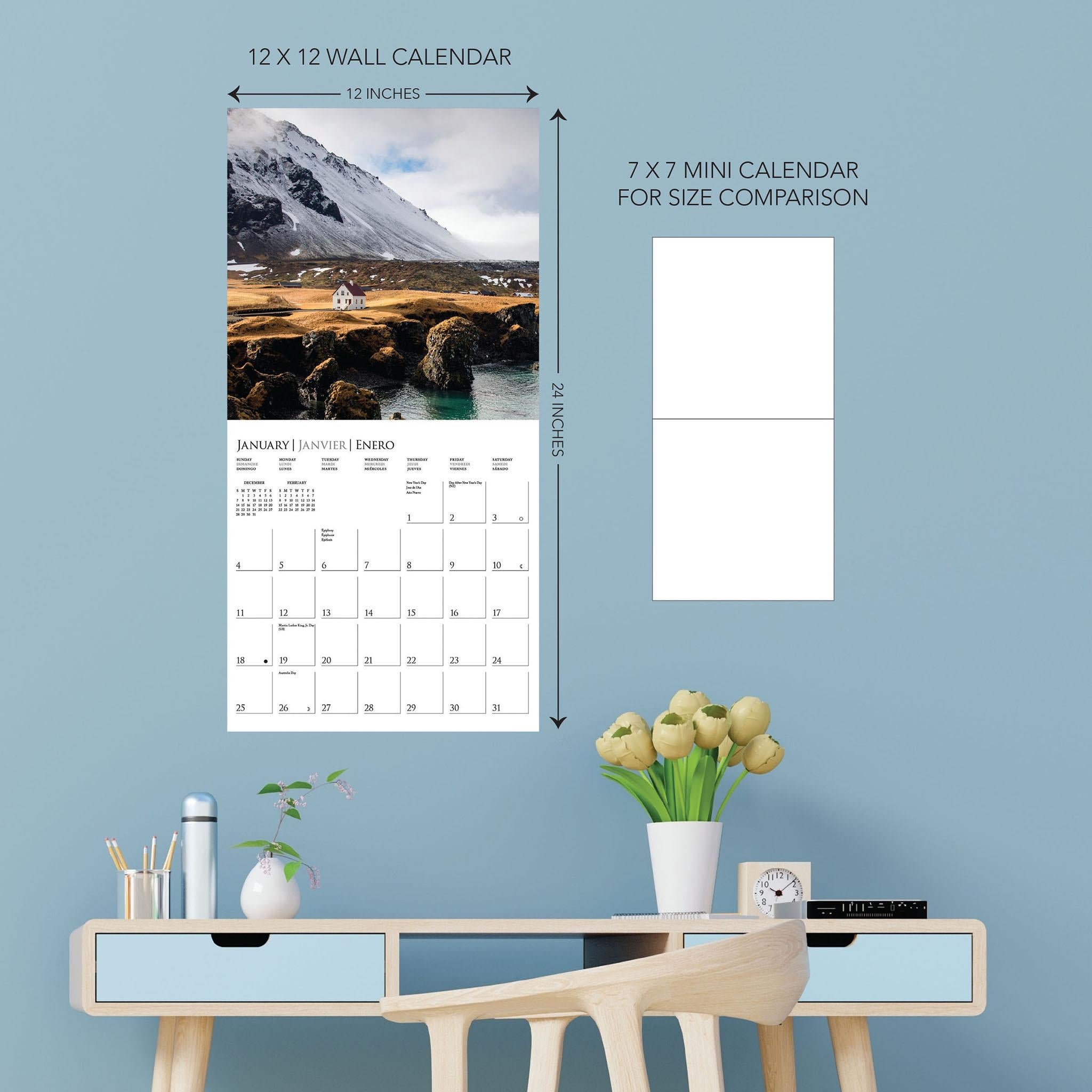 Unforgettable Destinations 2026 Wall Calendar - Online Only