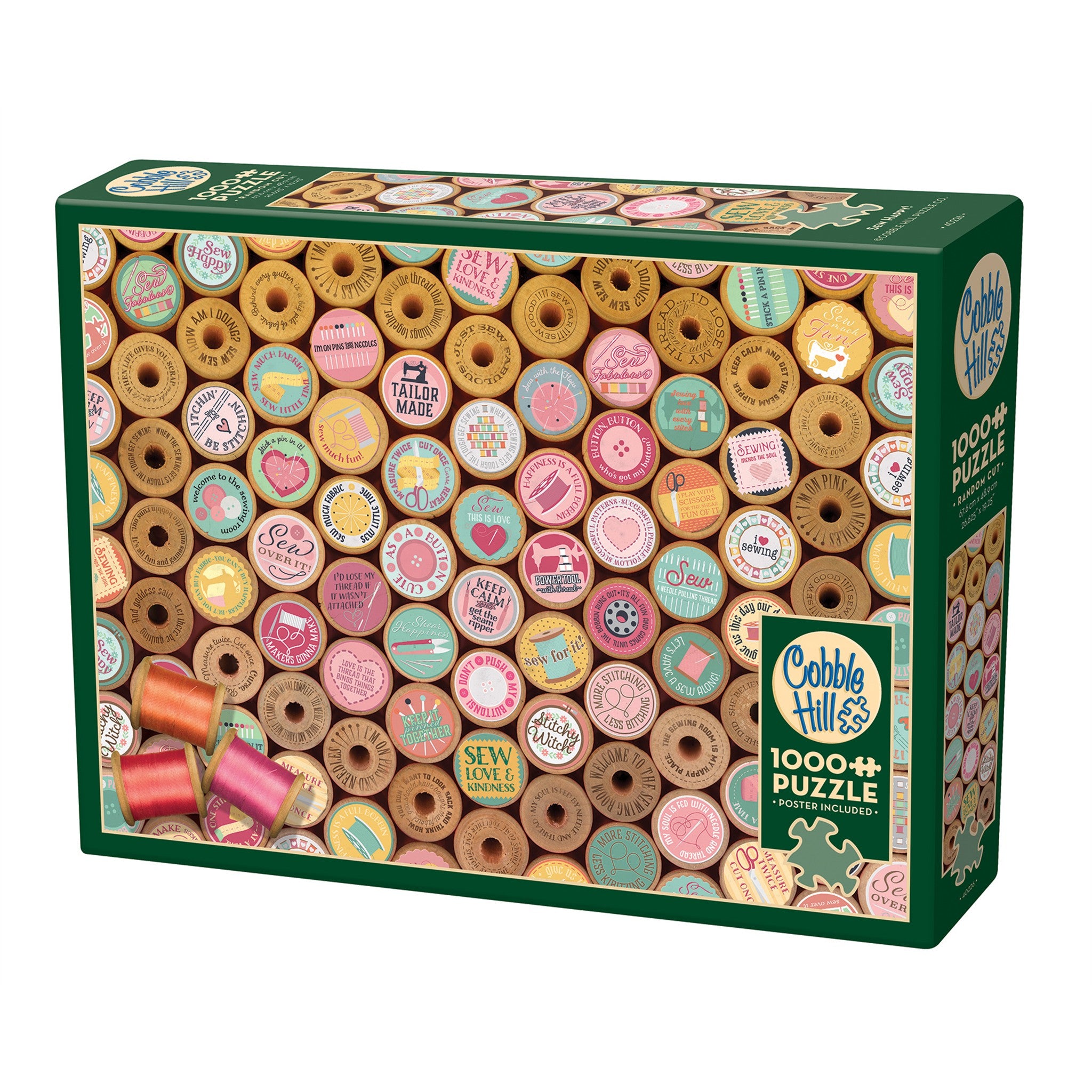 Sew Happy 1000 Piece Puzzle