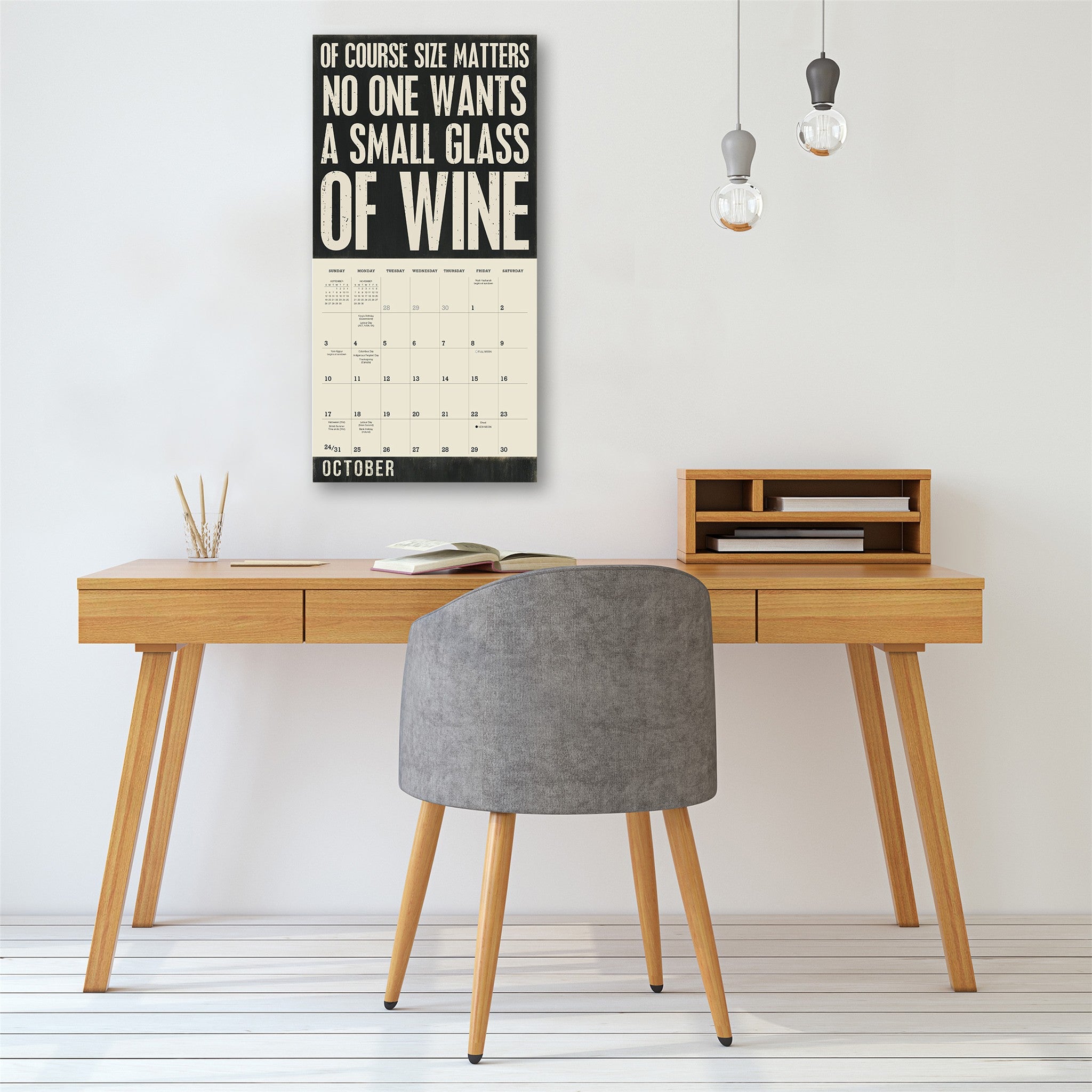 Words to Live By 2027 Wall Calendar