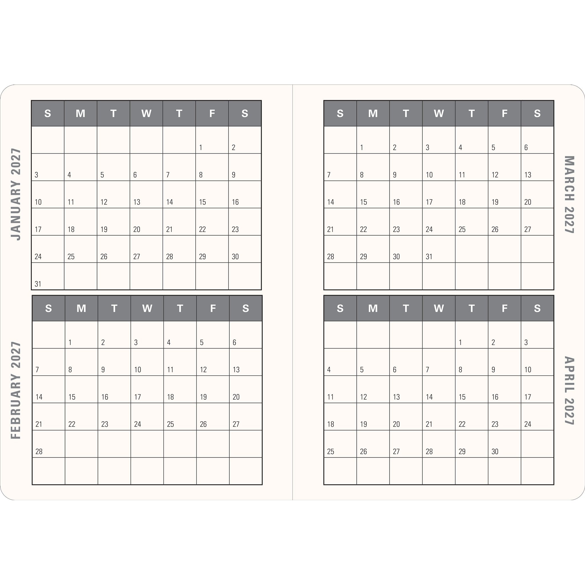 Amethyst Butterflies 2026-2027 Engagement Calendar