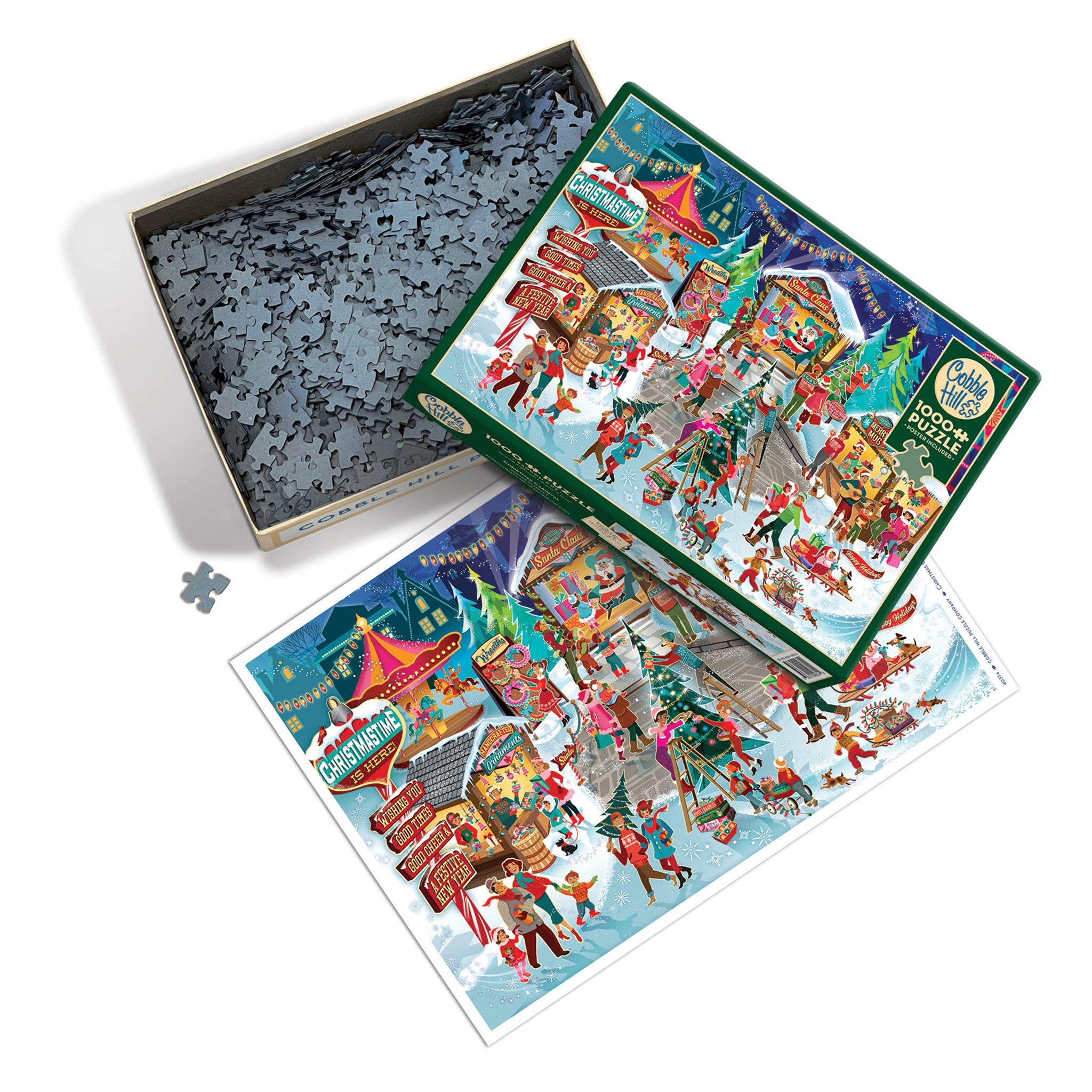 Christmas Carnival Exclusive 1000 Piece Puzzle
