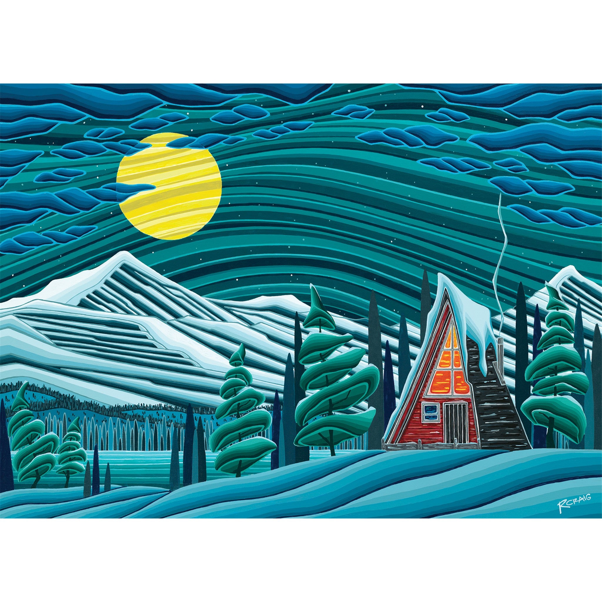 Winter Tranquility 1000 Piece Puzzle