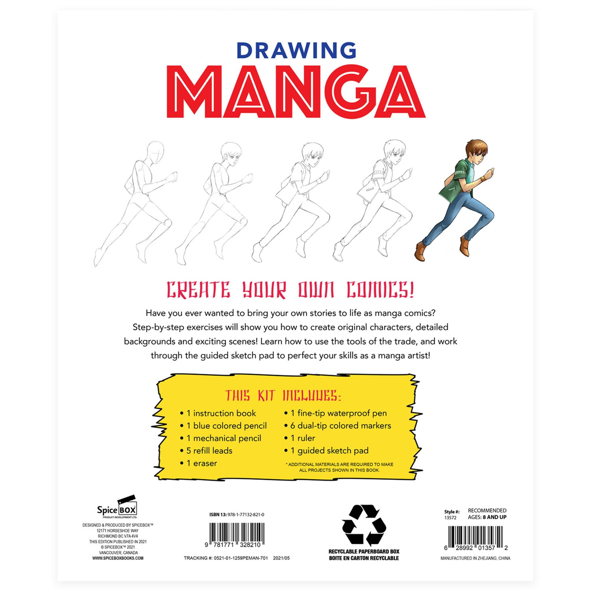 628992013572 PIC Drawing Manga SpiceBox Product Development Ltd