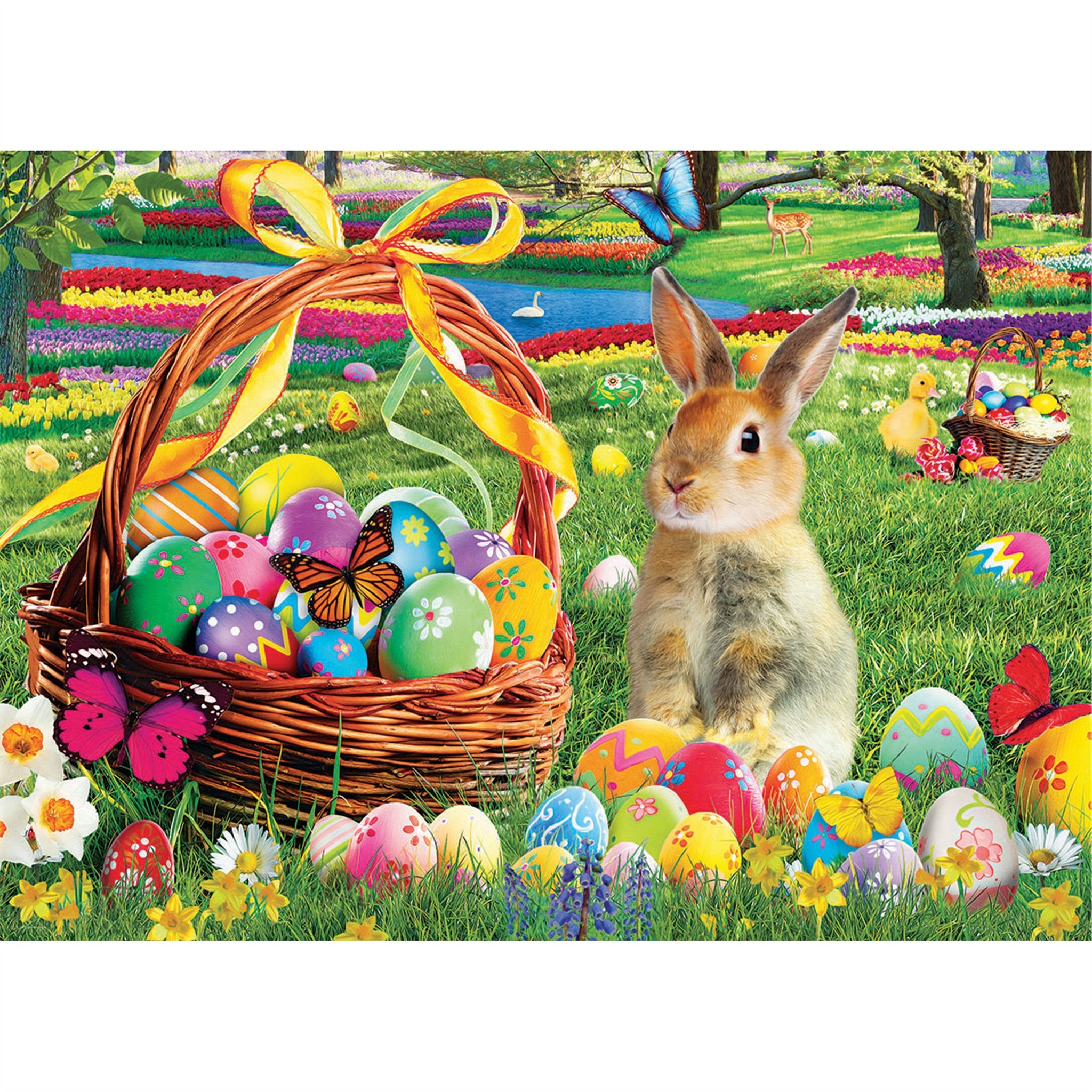 Easter Garden 1000 Piece Puzzle - Online Only