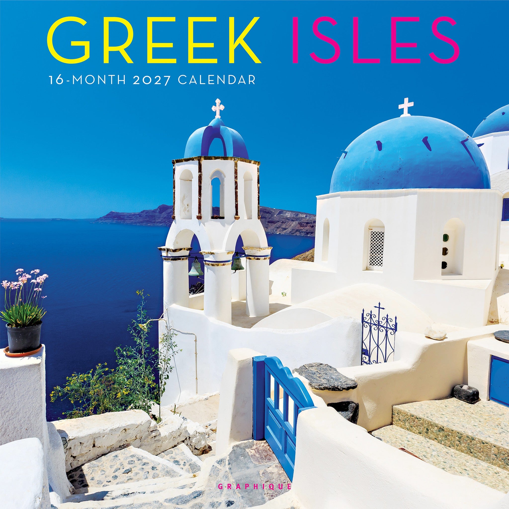 Greek Isles 2027 Wall Calendar - Online Only