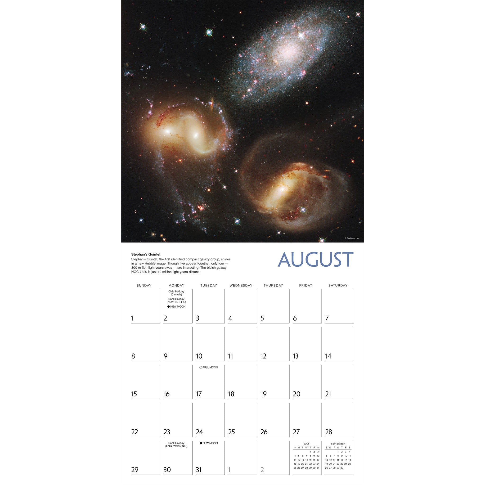 Destination Space 2027 Wall Calendar - Online Only