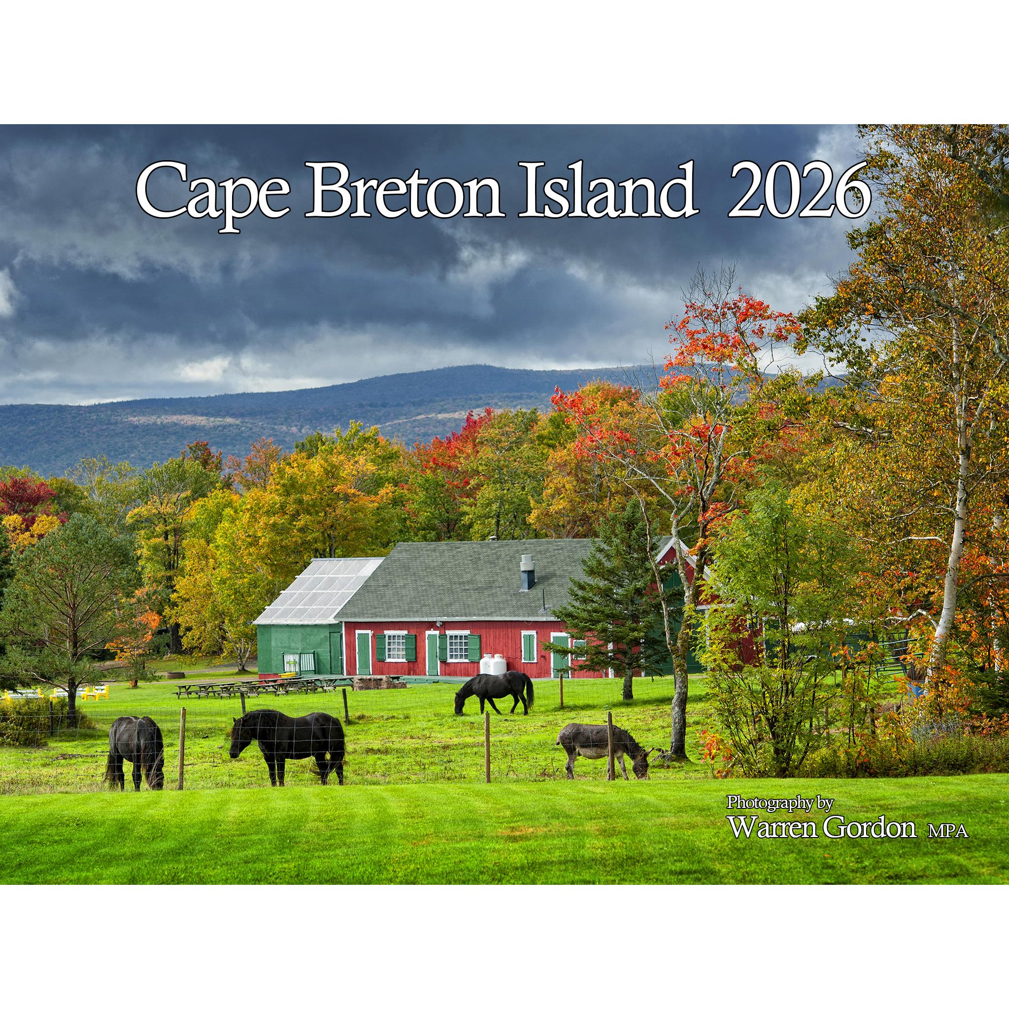 Cape Breton Wall  2026 Calendar