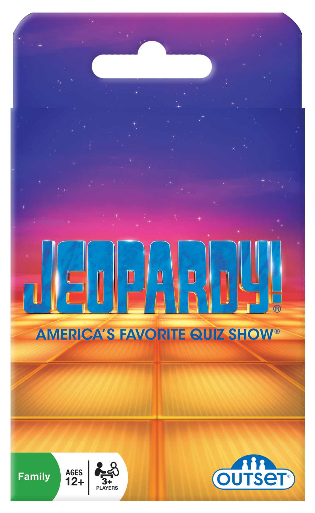 Jeopardy Card Game