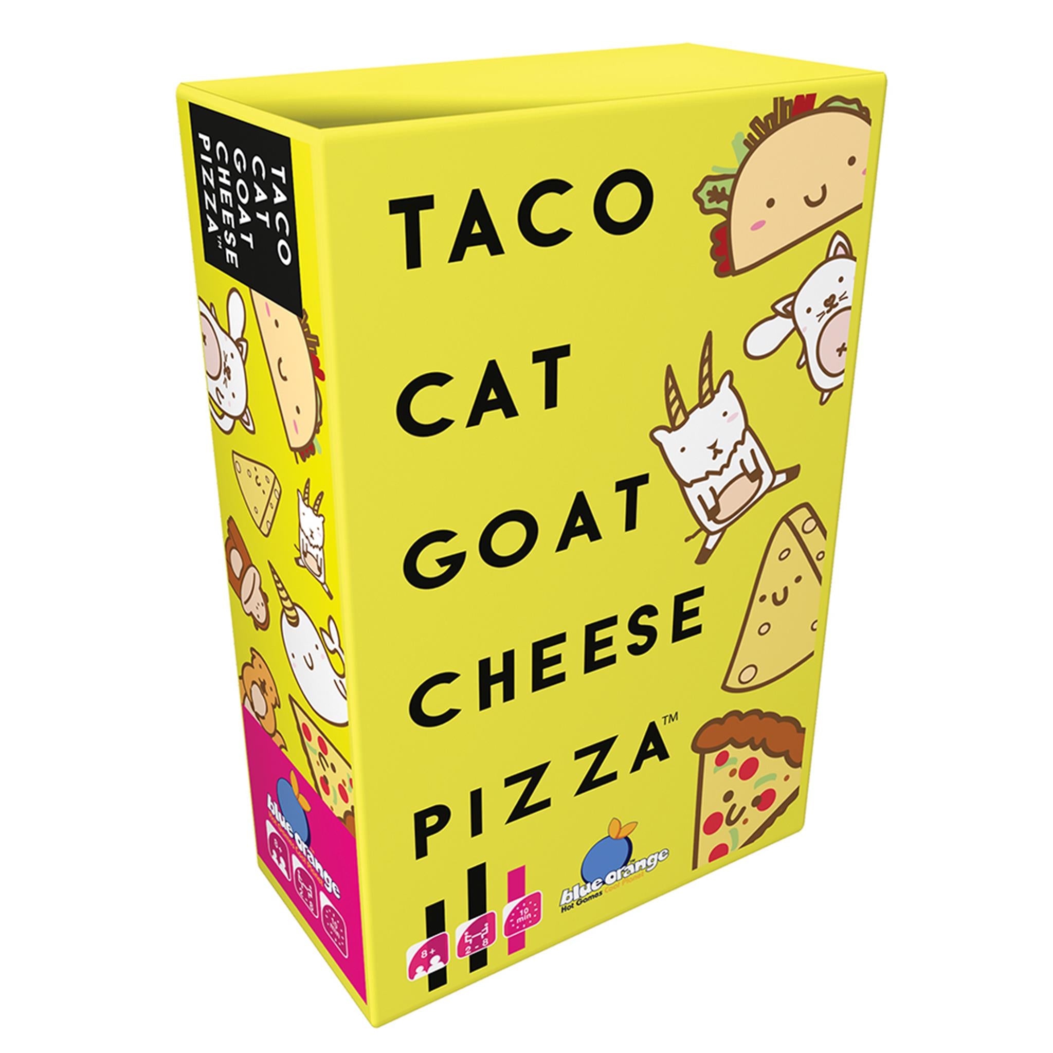 Taco Cat Goat Cheese Pizza - Fast-Paced Slap Card Party Game